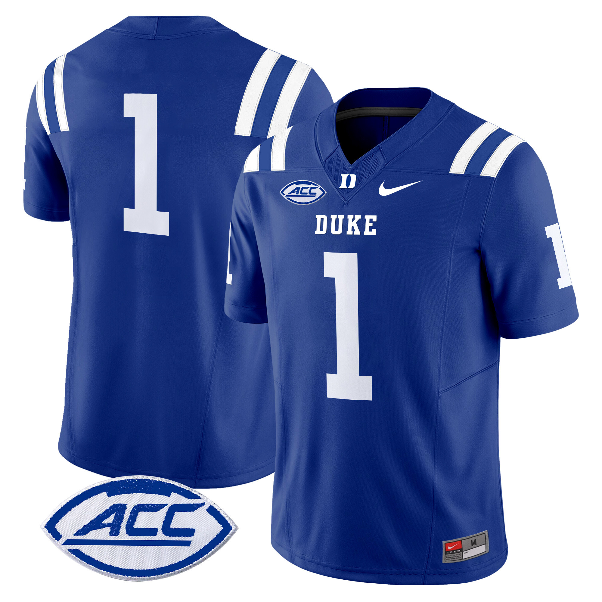 Men's Duke Blue Devils 2024 Vapor Limited Jersey - All Stitched