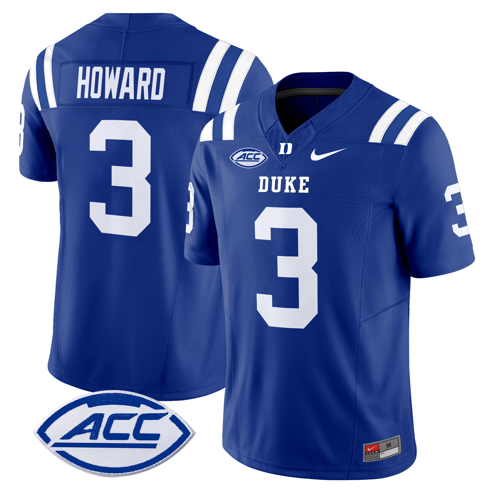 Men's Duke Blue Devils 2024 Vapor Limited Jersey - All Stitched