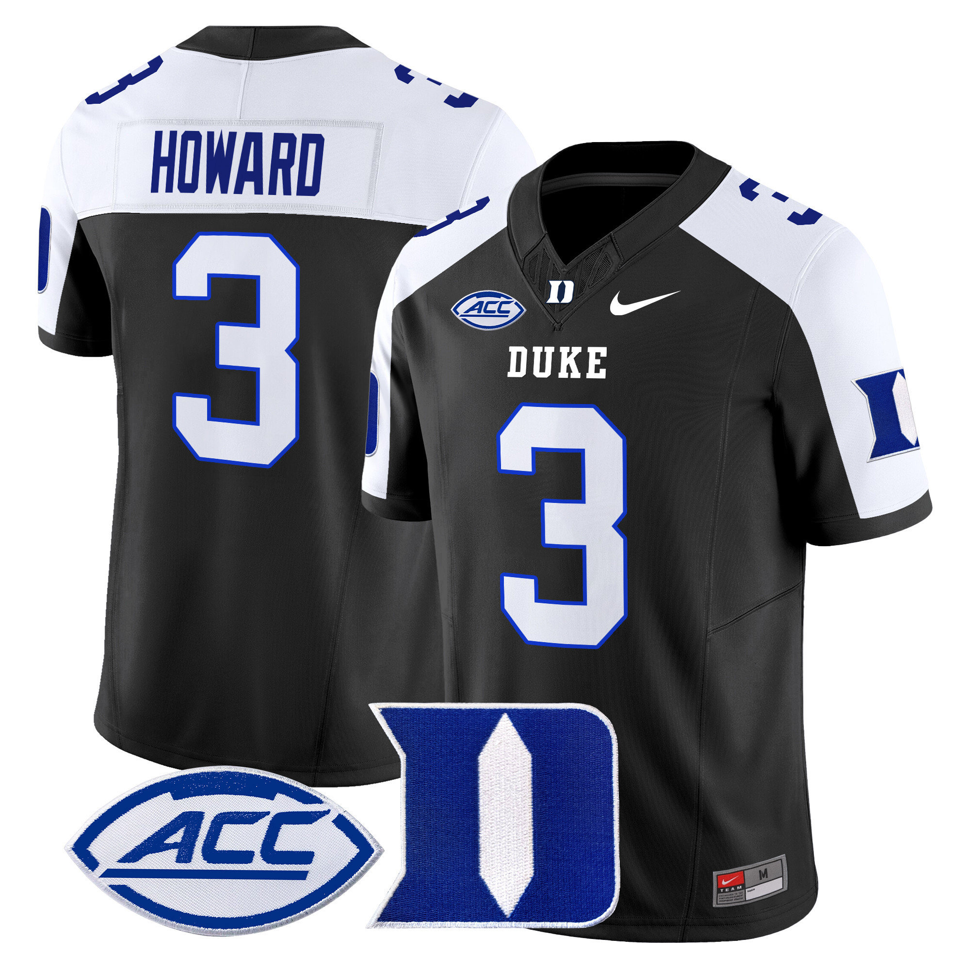 Men's Duke Blue Devils 2024 Vapor Limited Jersey - All Stitched