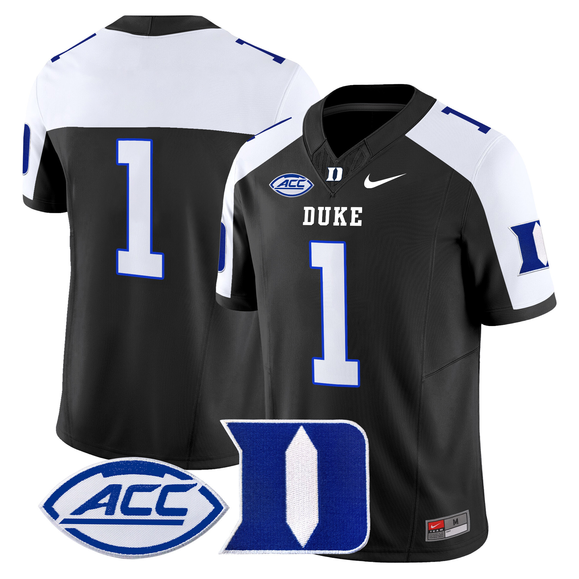 Men's Duke Blue Devils 2024 Vapor Limited Jersey - All Stitched