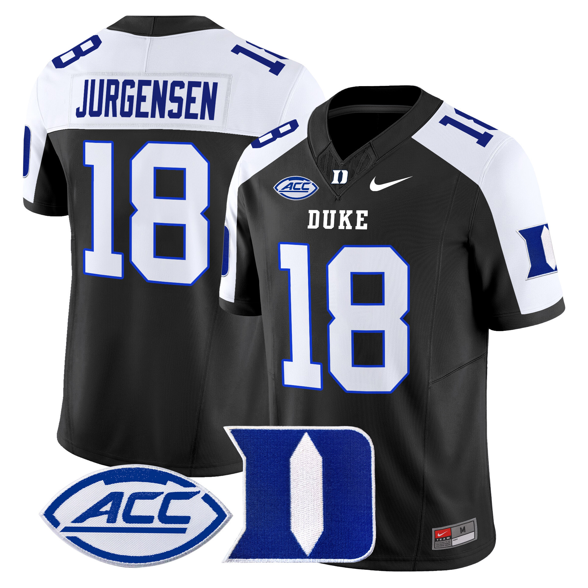 Men's Duke Blue Devils 2024 Vapor Limited Jersey - All Stitched