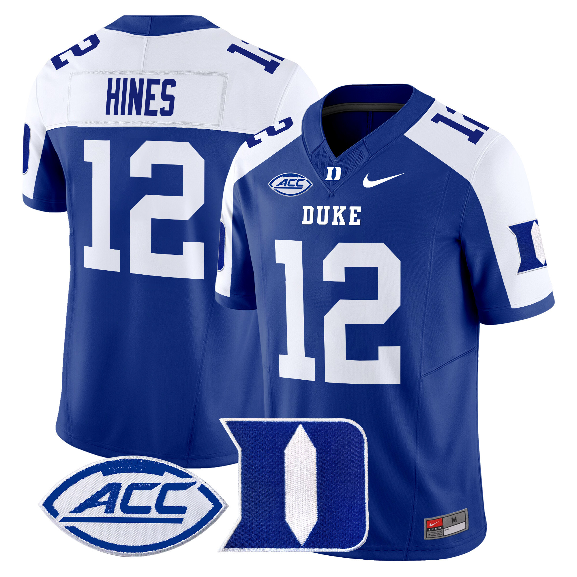Men's Duke Blue Devils 2024 Vapor Limited Jersey - All Stitched