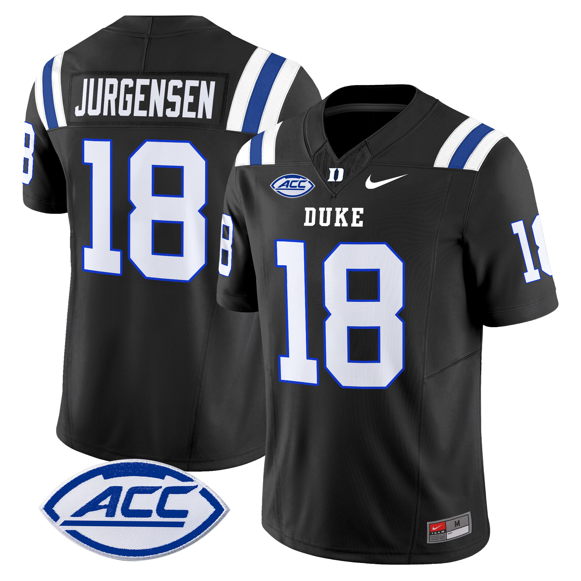 Men's Duke Blue Devils 2024 Vapor Limited Jersey - All Stitched