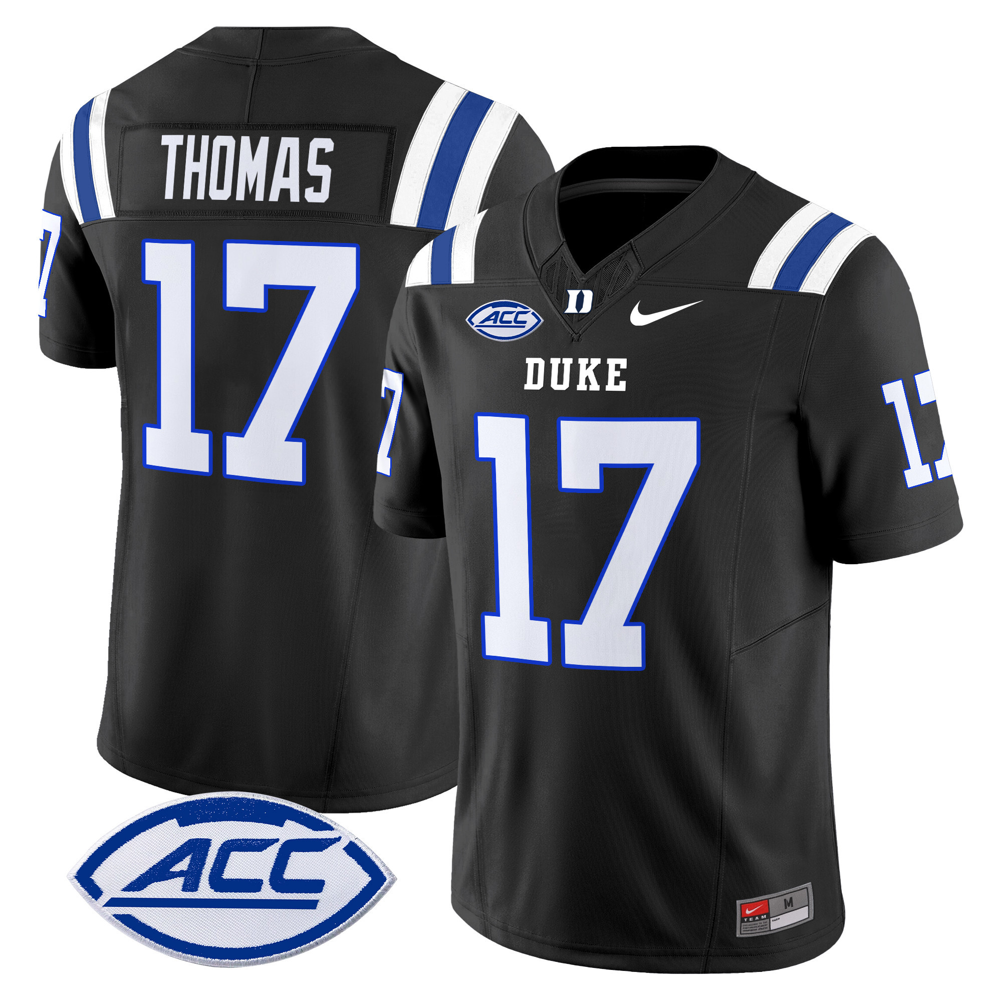 Men's Duke Blue Devils 2024 Vapor Limited Jersey - All Stitched