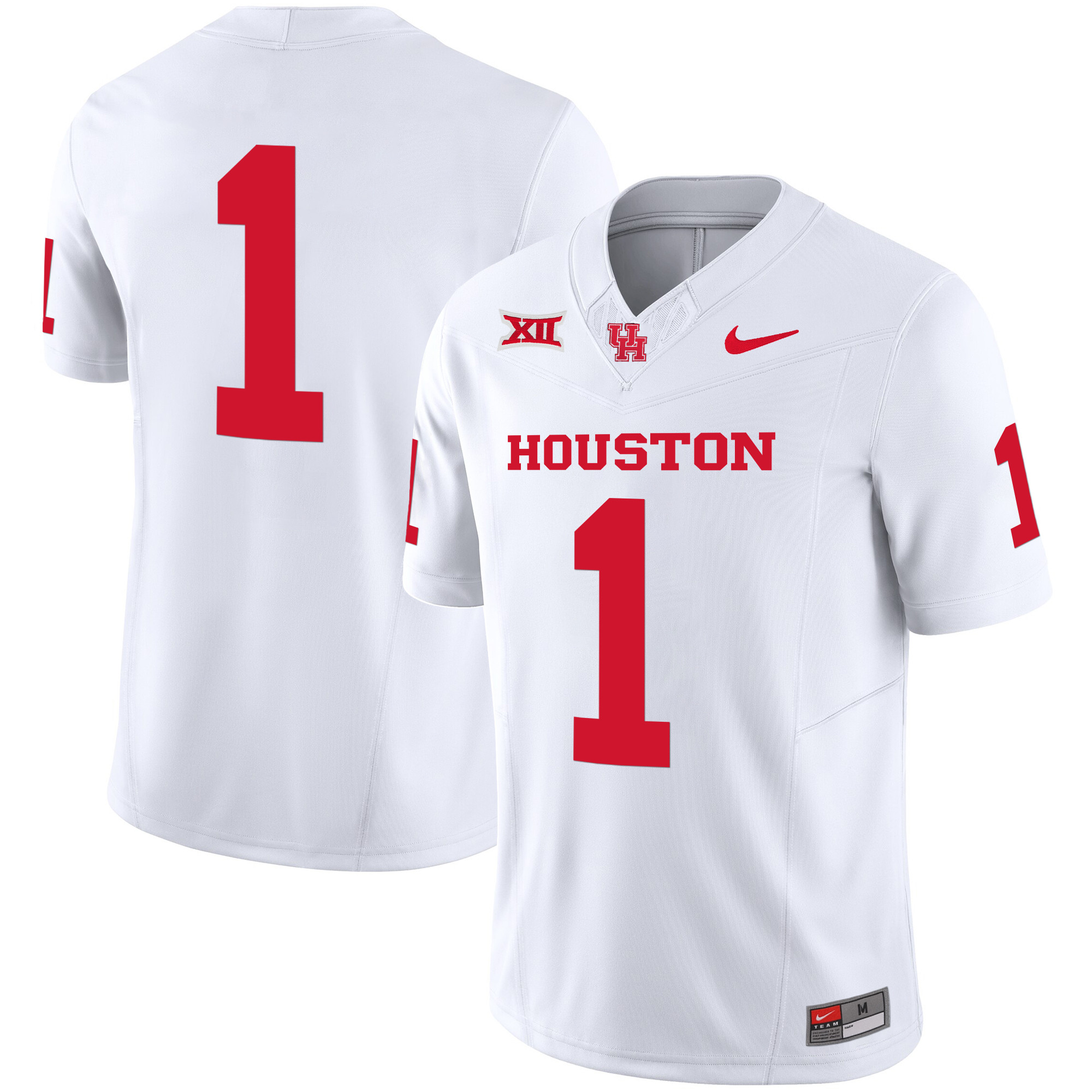 Men's Houston Cougars 2024 Oilers Inspired Vapor Limited Jersey V3 - All Stitched