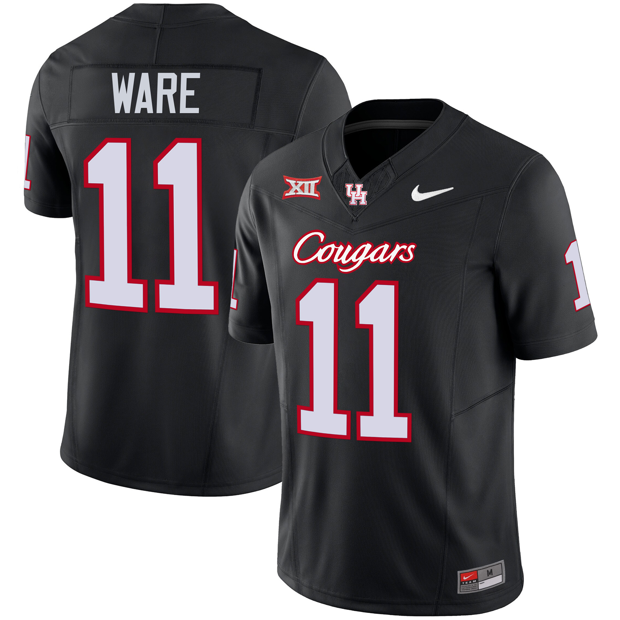 Men's Houston Cougars 2024 Oilers Inspired Vapor Limited Jersey V3 - All Stitched
