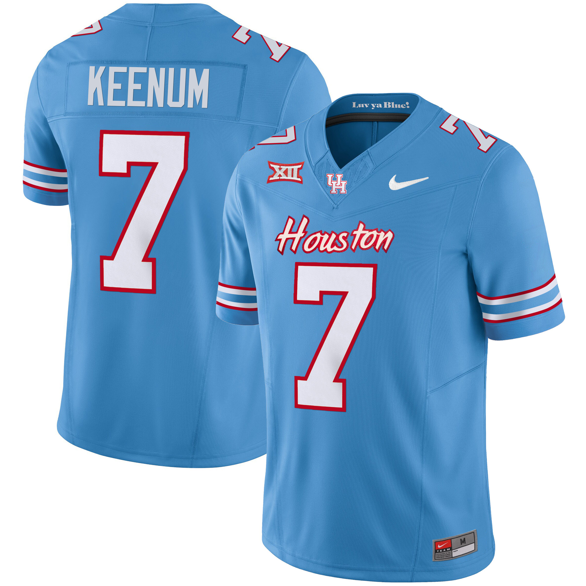 Men's Houston Cougars 2024 Oilers Inspired Vapor Limited Jersey V3 - All Stitched