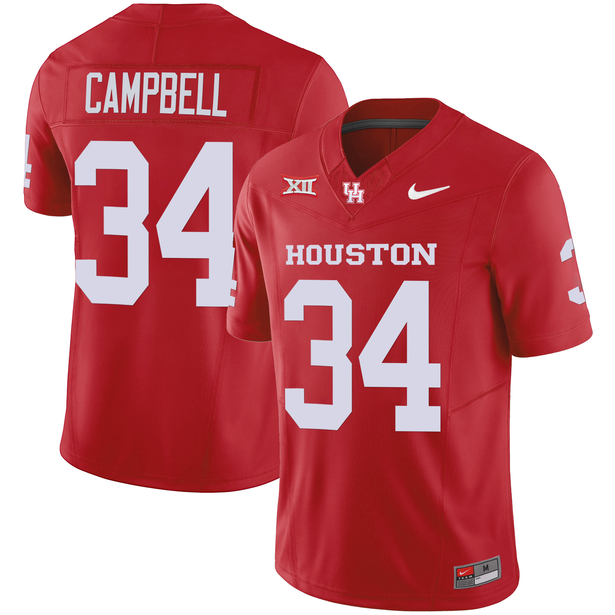 Men's Houston Cougars 2024 Oilers Inspired Vapor Limited Jersey V3 - All Stitched
