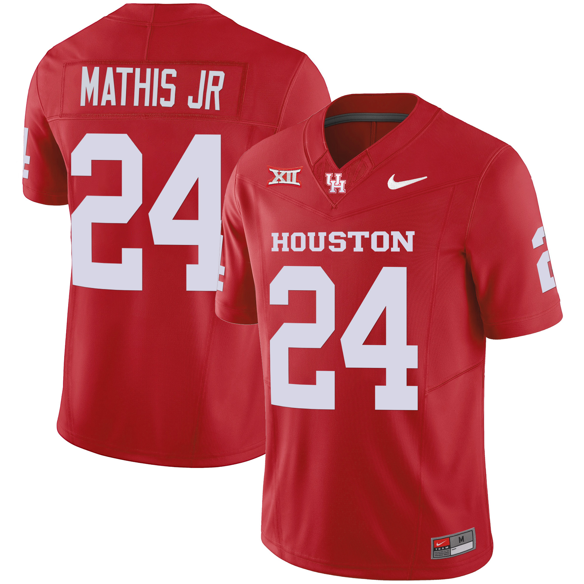 Men's Houston Cougars 2024 Oilers Inspired Vapor Limited Jersey V3 - All Stitched
