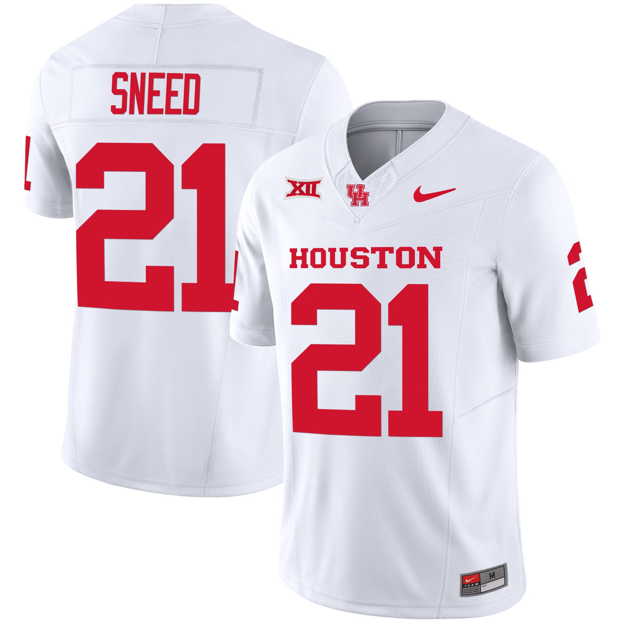 Men's Houston Cougars 2024 Oilers Inspired Vapor Limited Jersey V3 - All Stitched