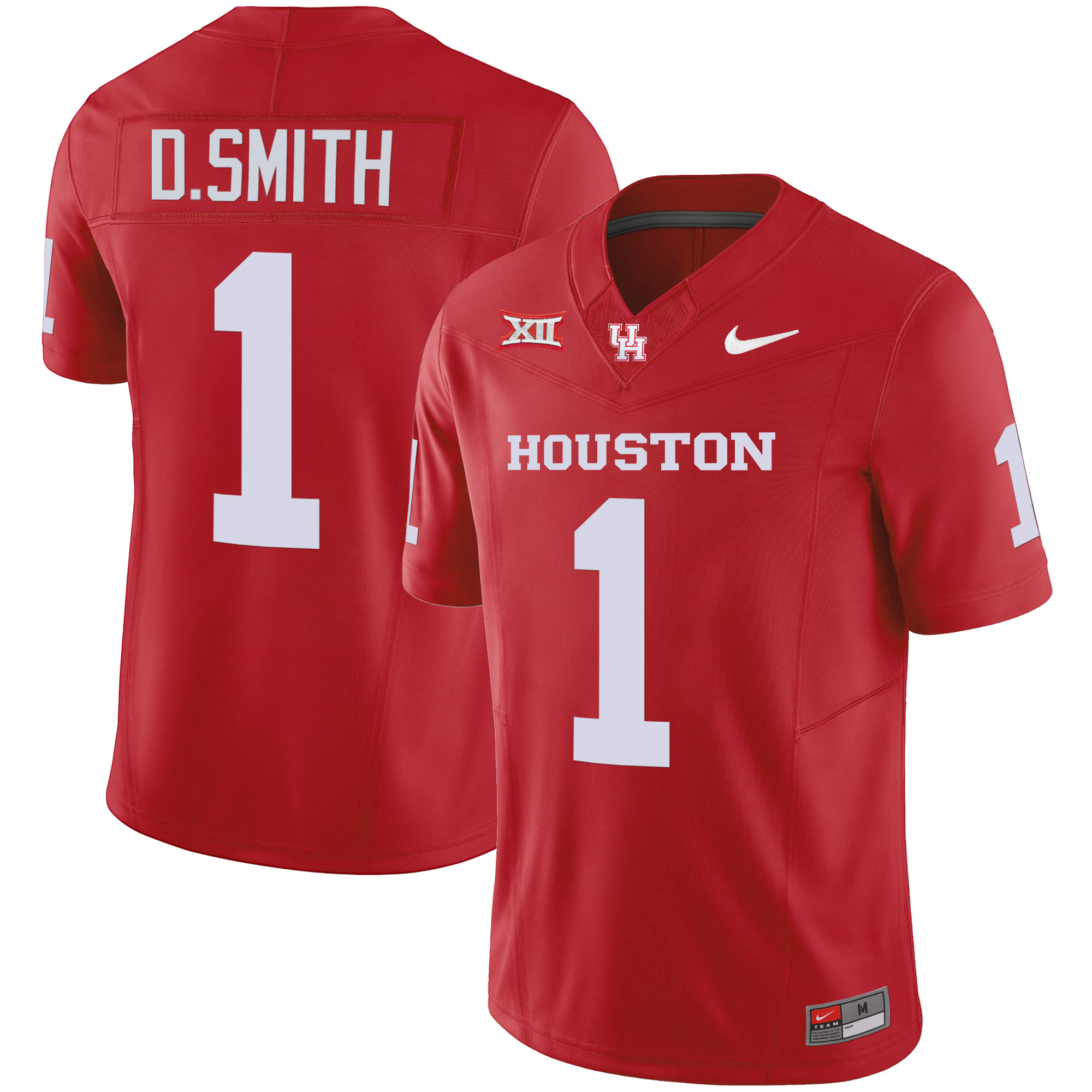 Men's Houston Cougars 2024 Oilers Inspired Vapor Limited Jersey V3 - All Stitched