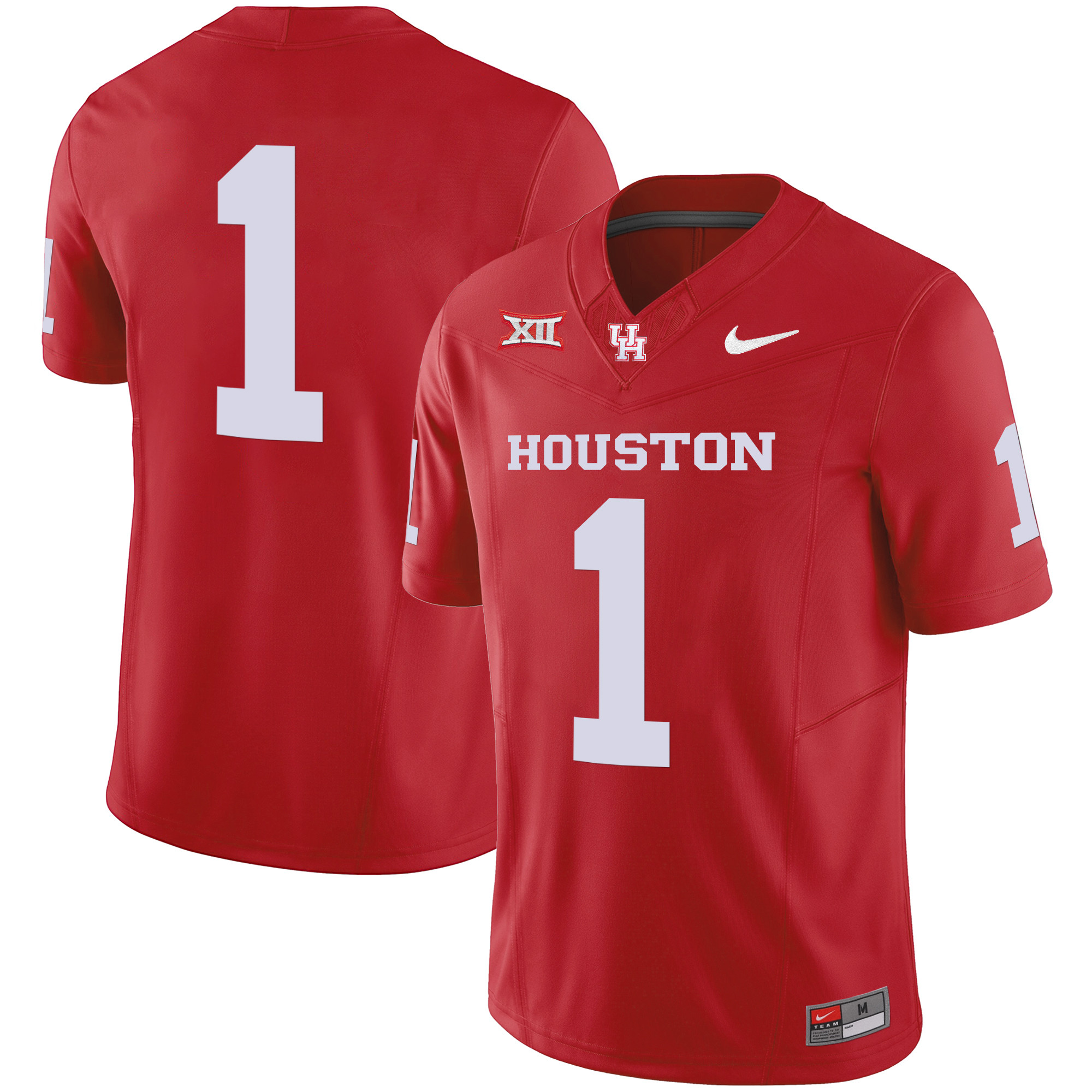 Men's Houston Cougars 2024 Oilers Inspired Vapor Limited Jersey V3 - All Stitched