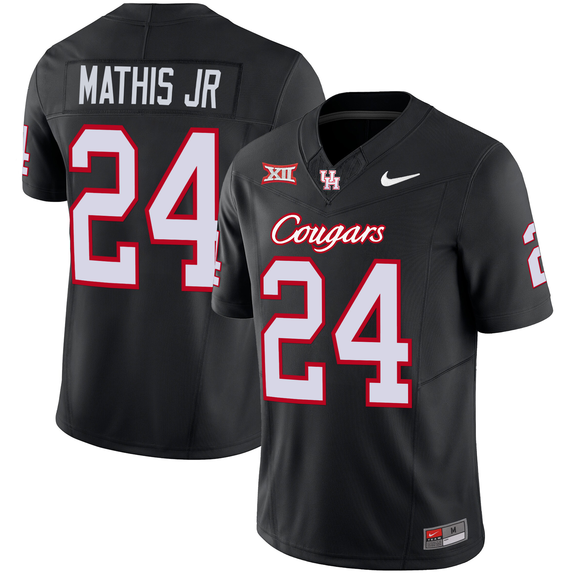 Men's Houston Cougars 2024 Oilers Inspired Vapor Limited Jersey V3 - All Stitched