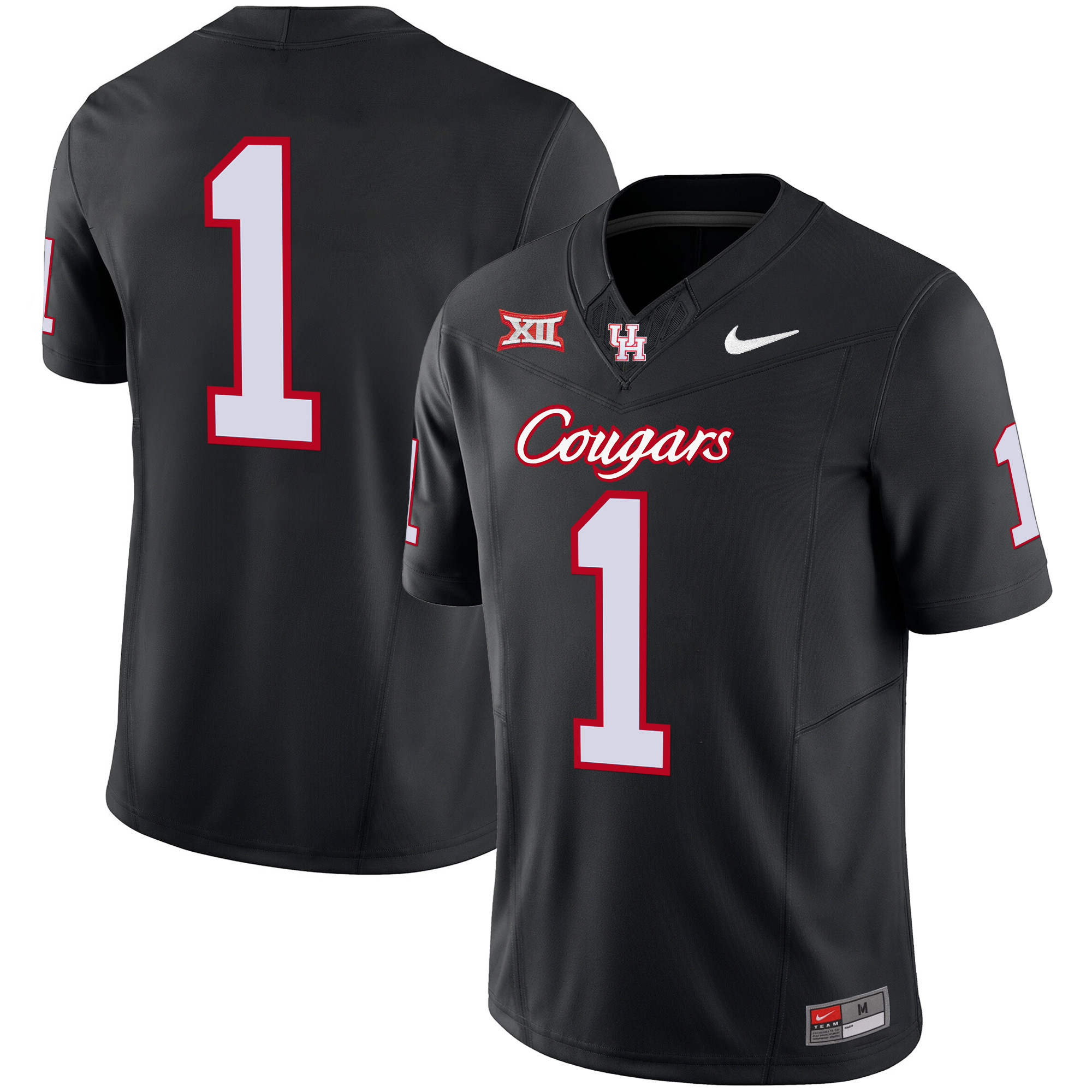 Men's Houston Cougars 2024 Oilers Inspired Vapor Limited Jersey V3 - All Stitched
