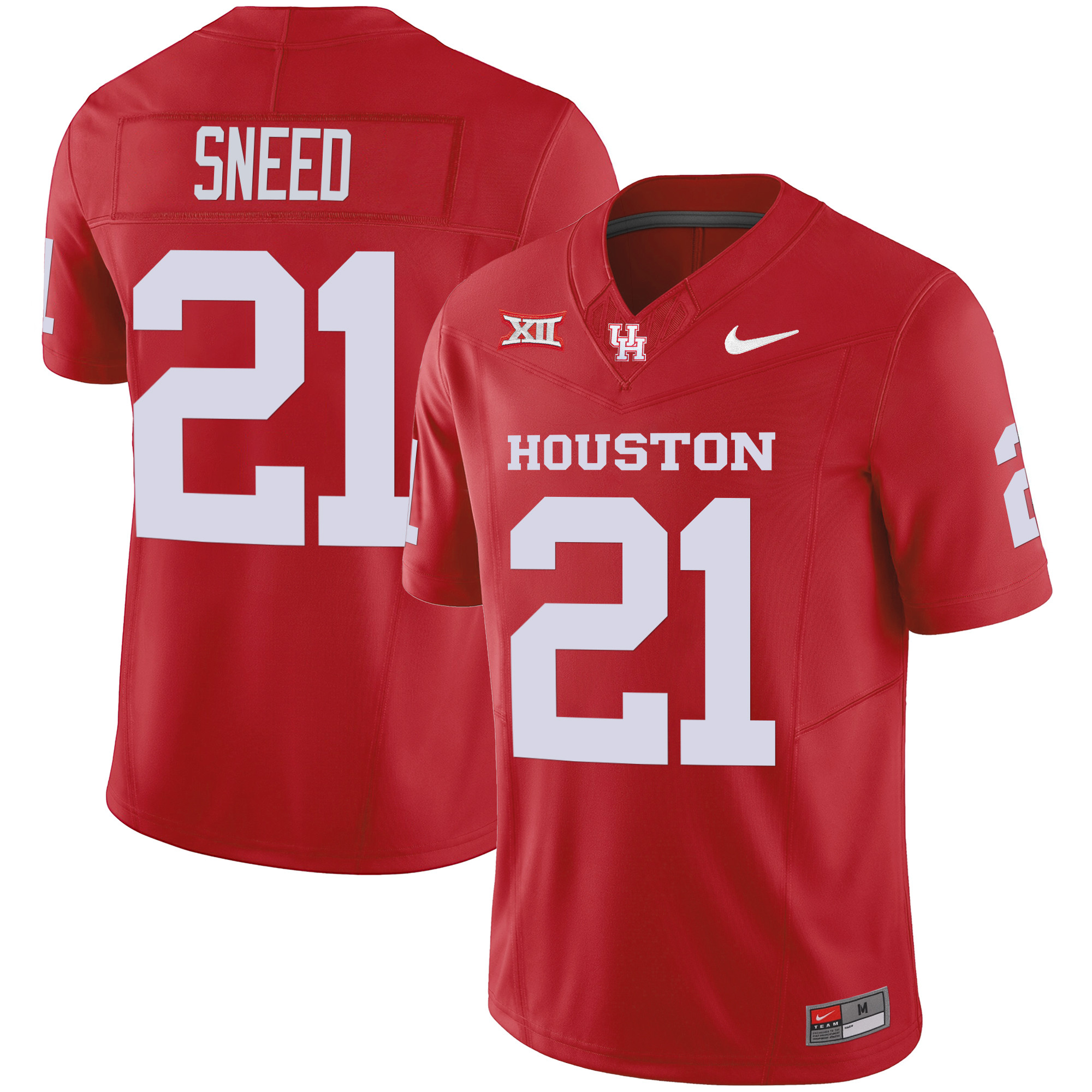 Men's Houston Cougars 2024 Oilers Inspired Vapor Limited Jersey V3 - All Stitched