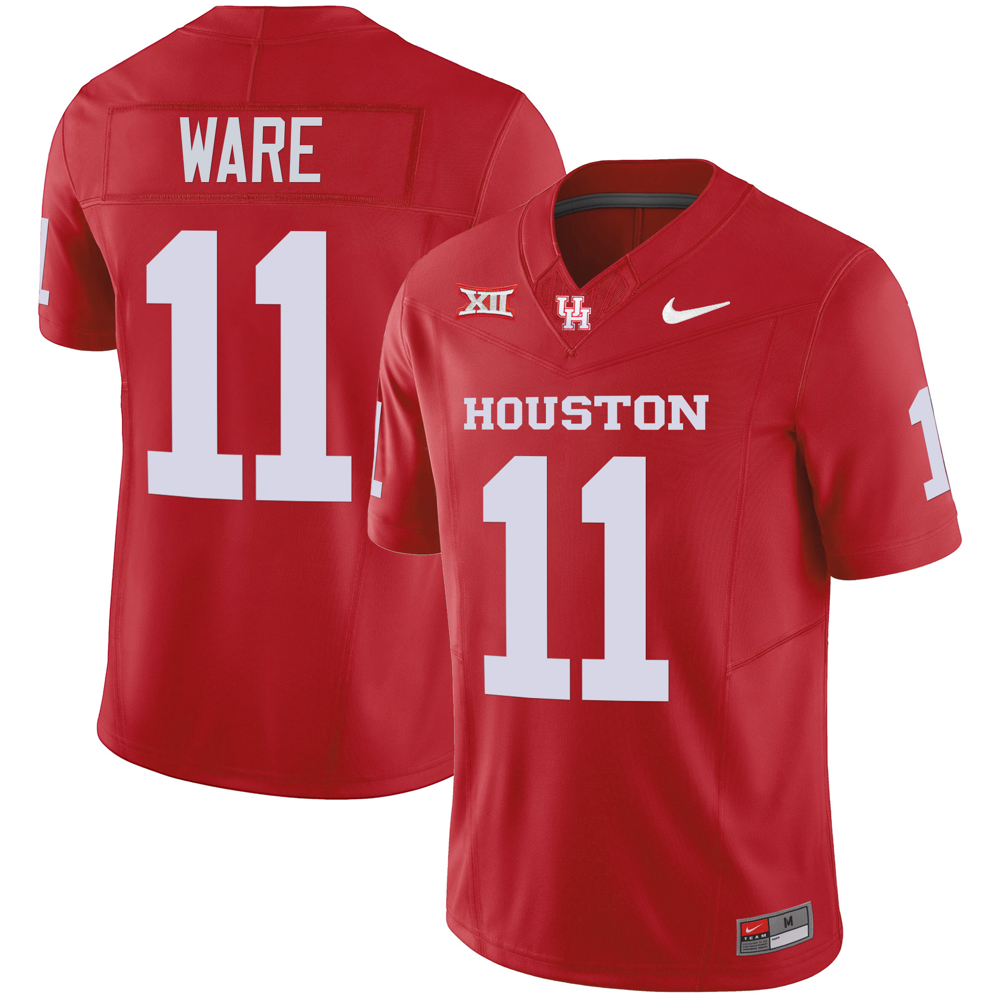 Men's Houston Cougars 2024 Oilers Inspired Vapor Limited Jersey V3 - All Stitched