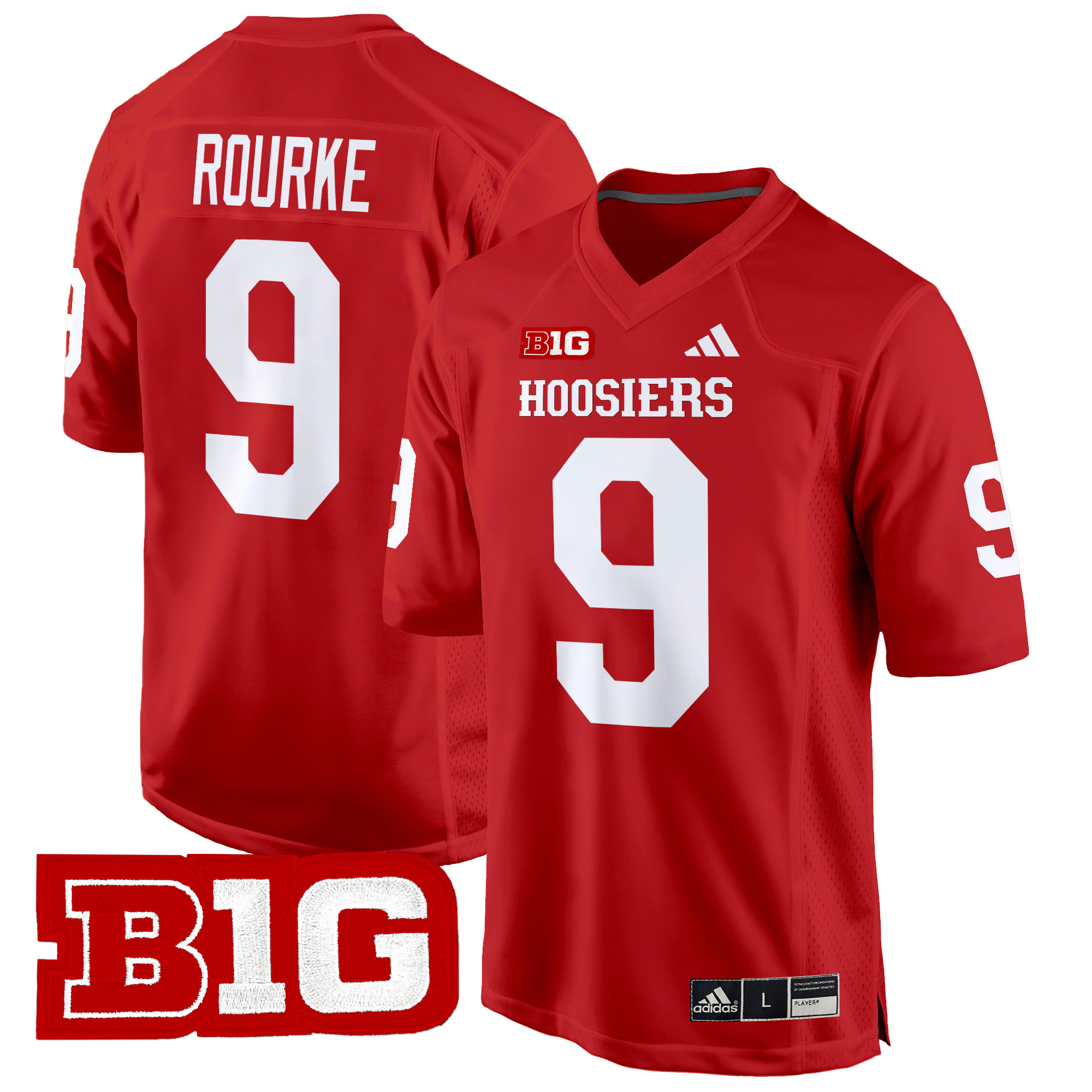 Men's Indiana Hoosiers 2024 Game Jersey - All Stitched