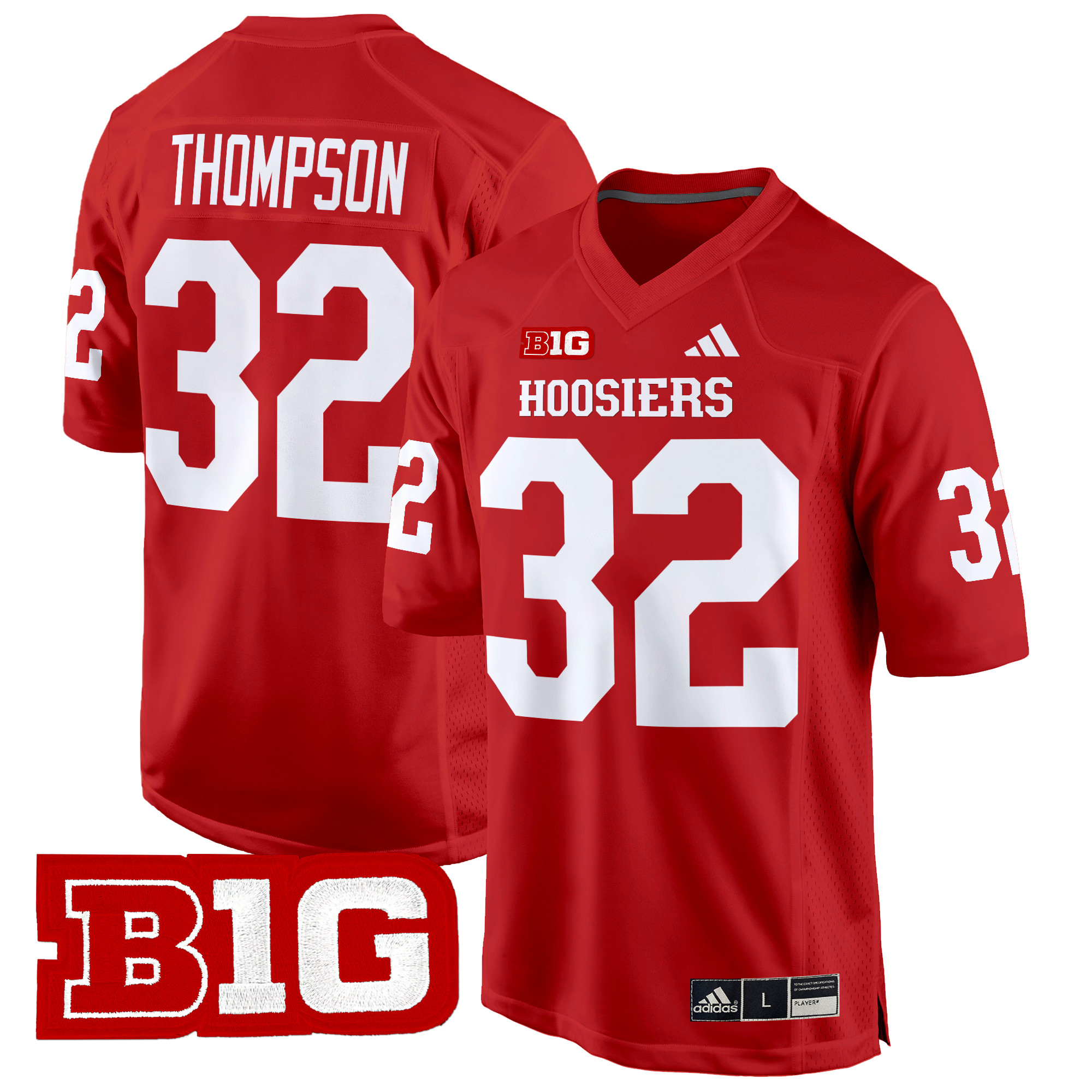 Men's Indiana Hoosiers 2024 Game Jersey - All Stitched