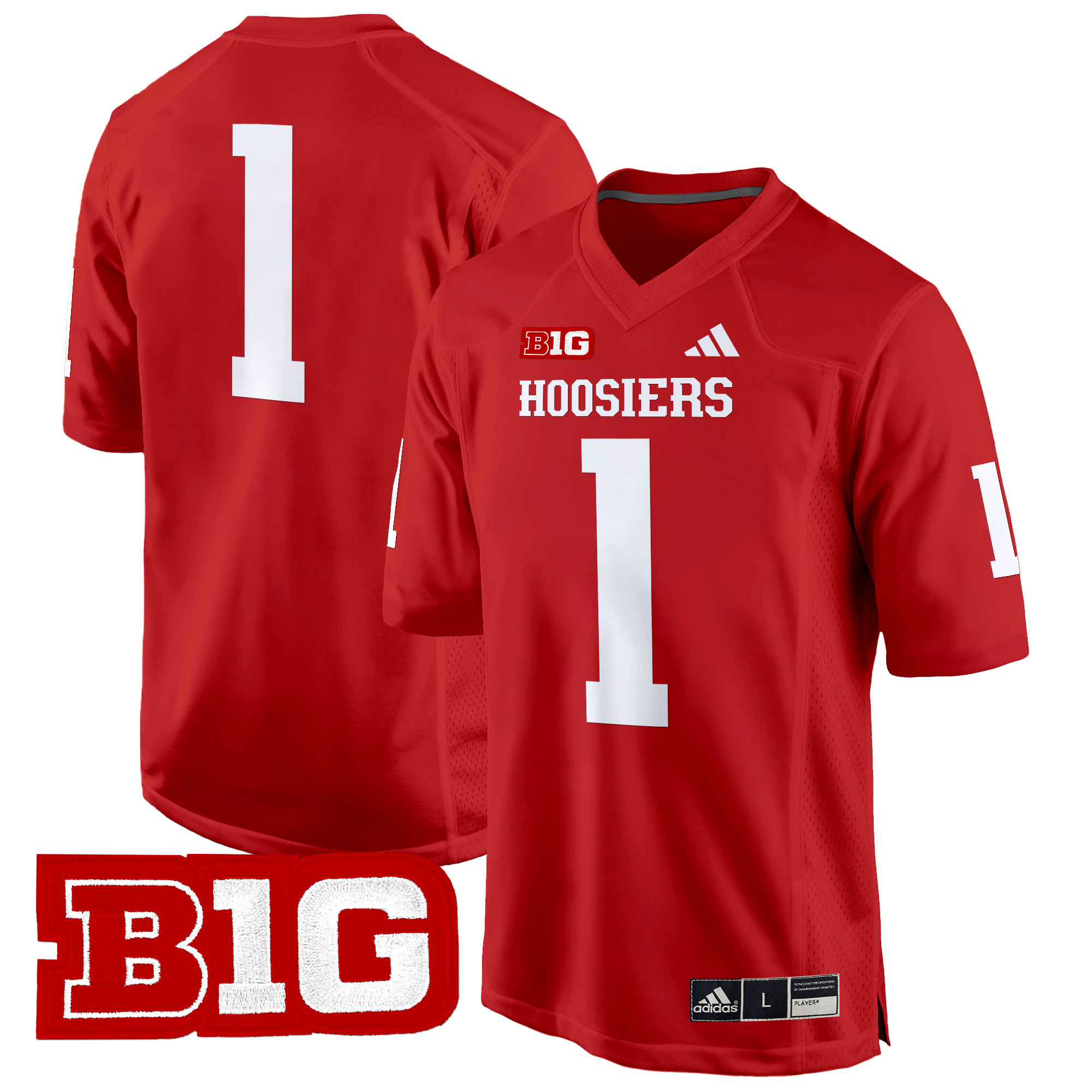 Men's Indiana Hoosiers 2024 Game Jersey - All Stitched