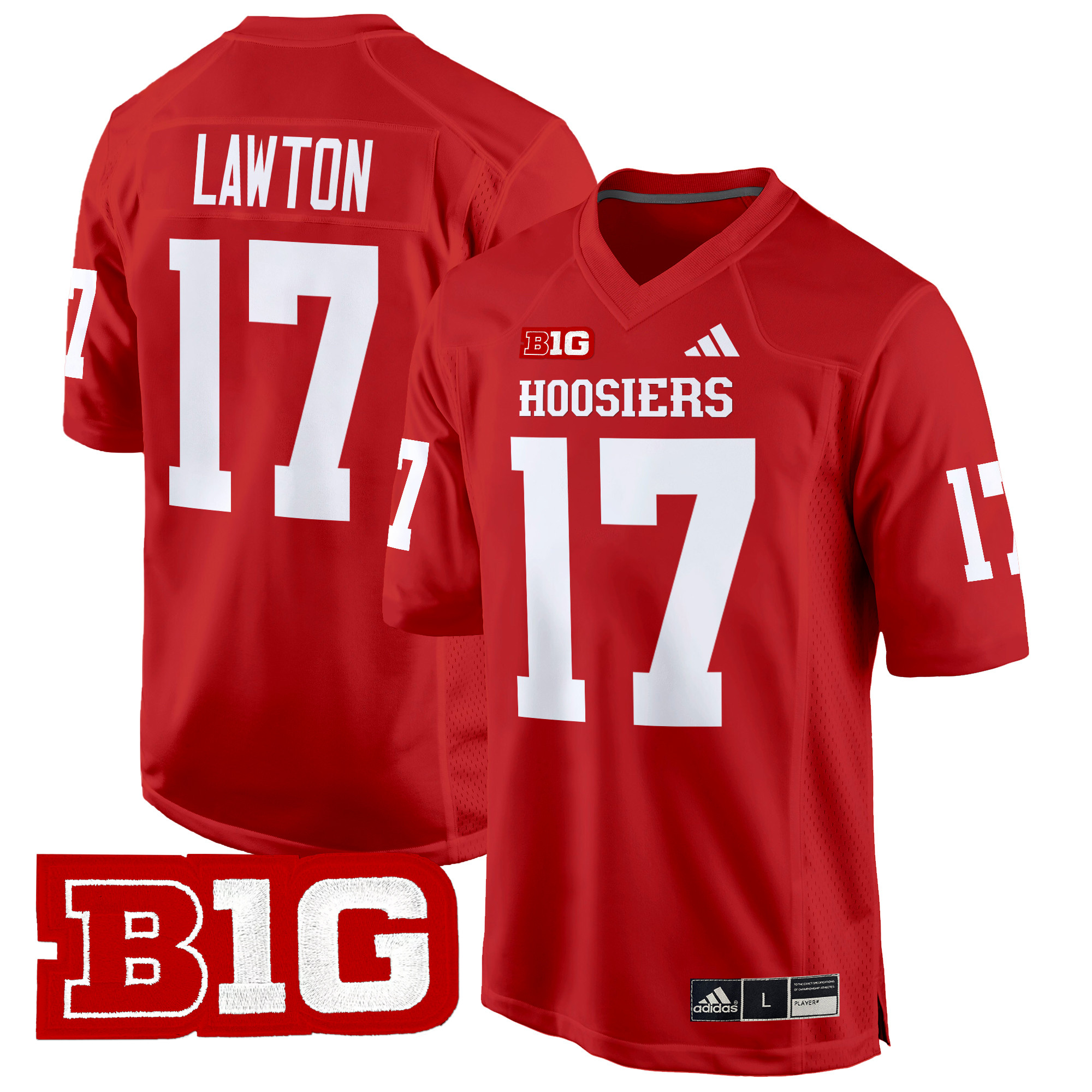 Men's Indiana Hoosiers 2024 Game Jersey - All Stitched