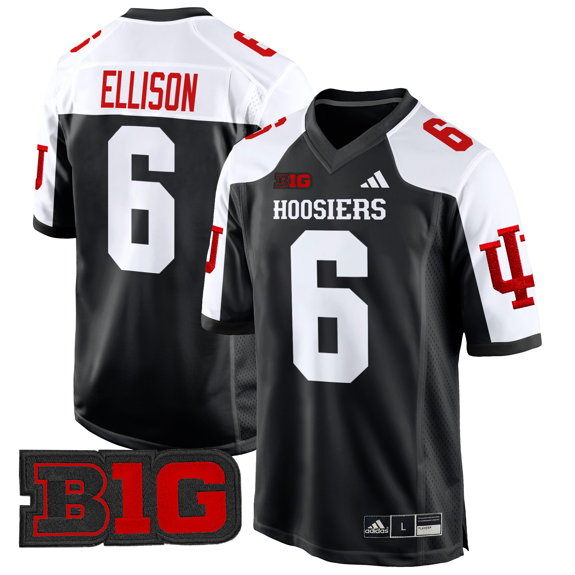 Men's Indiana Hoosiers 2024 Game Jersey - All Stitched