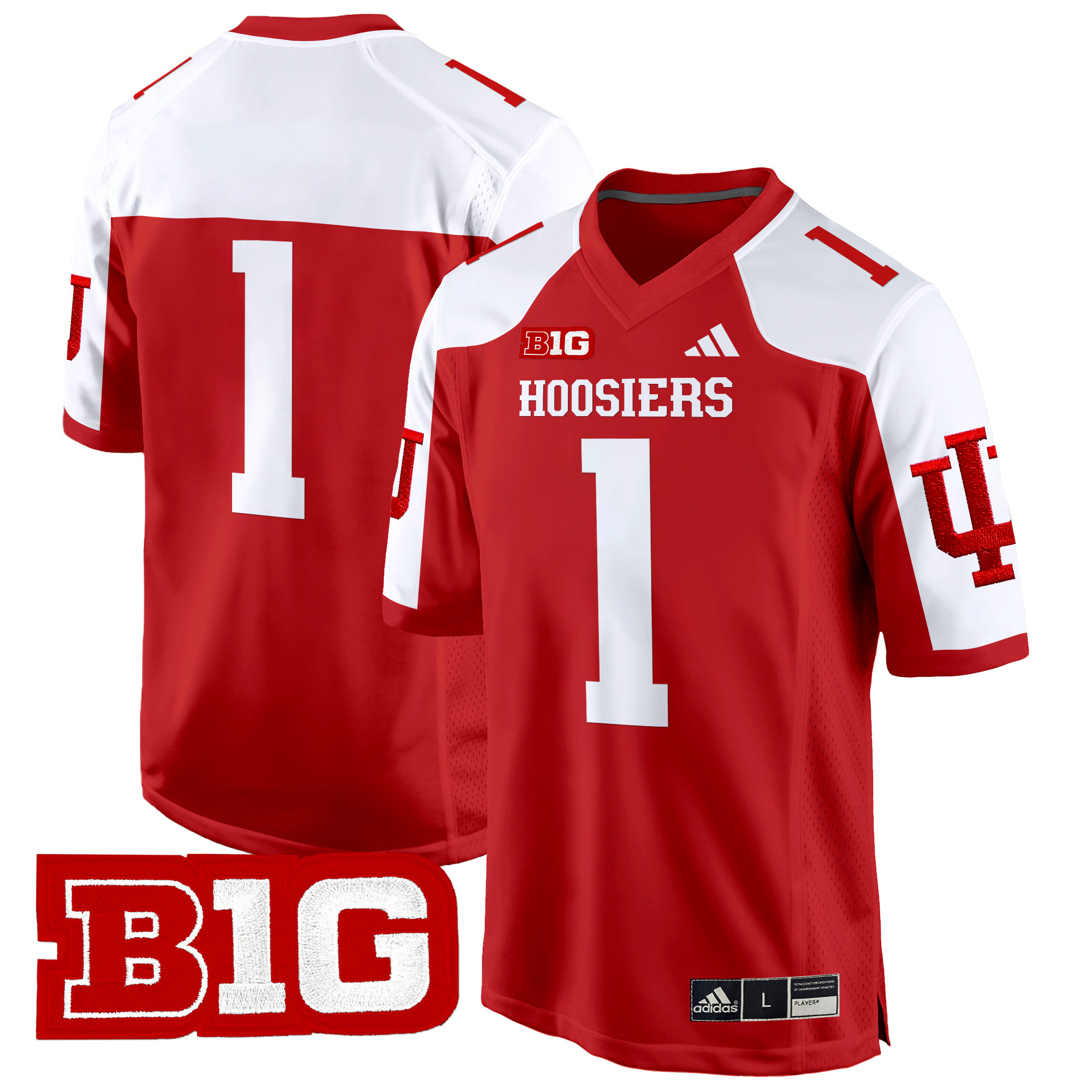 Men's Indiana Hoosiers 2024 Game Jersey - All Stitched