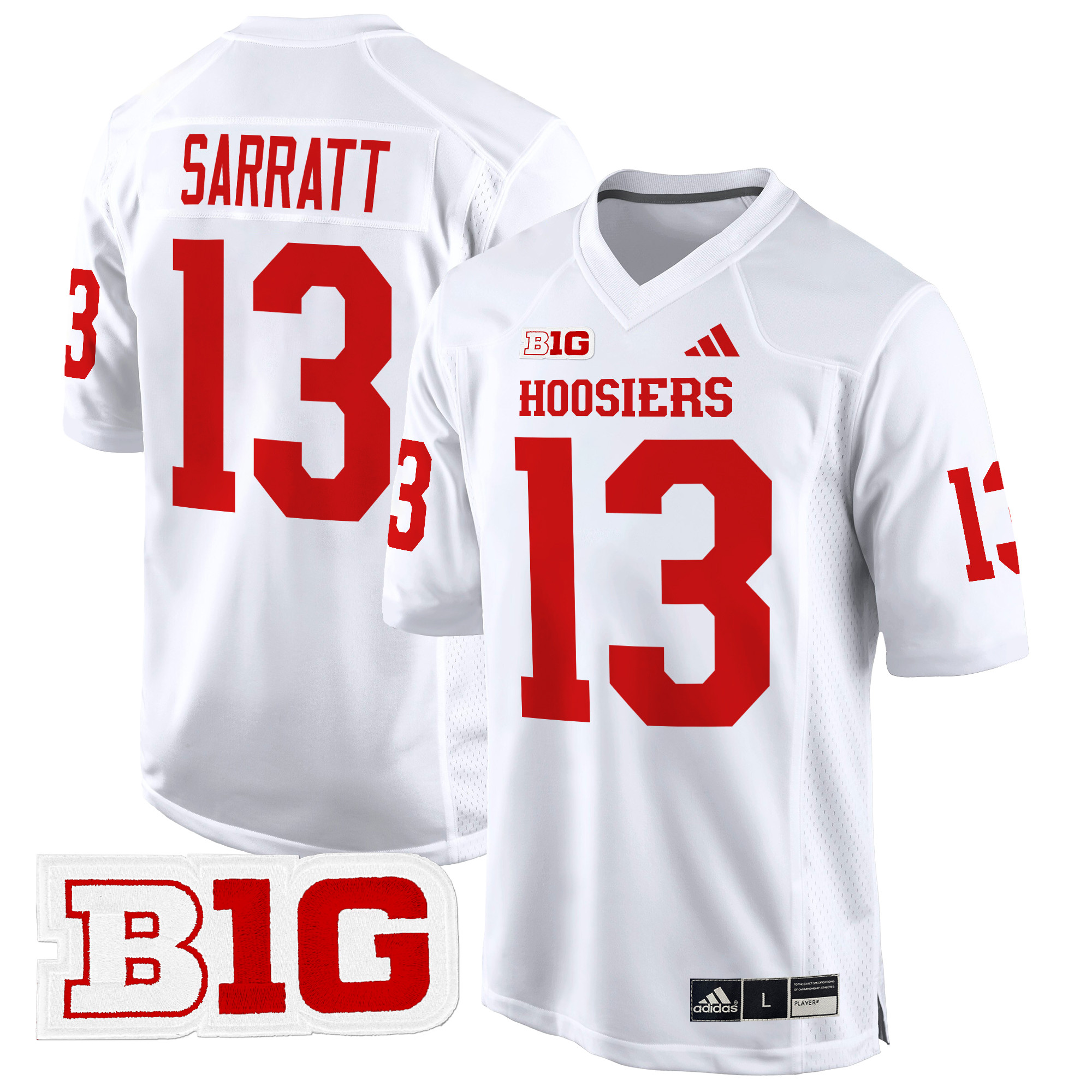Men's Indiana Hoosiers 2024 Game Jersey - All Stitched