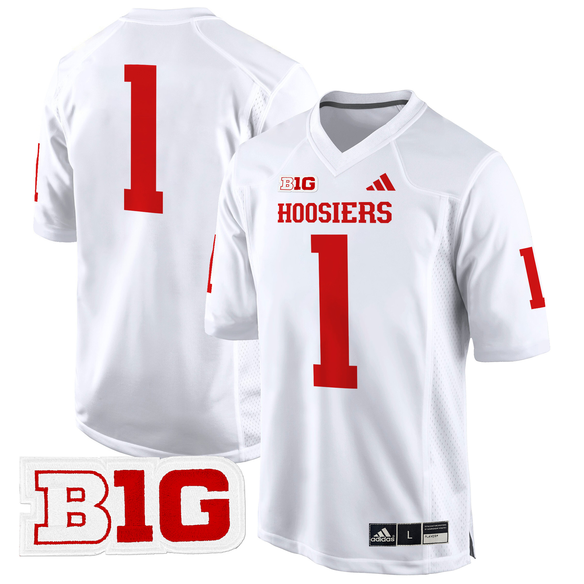 Men's Indiana Hoosiers 2024 Game Jersey - All Stitched