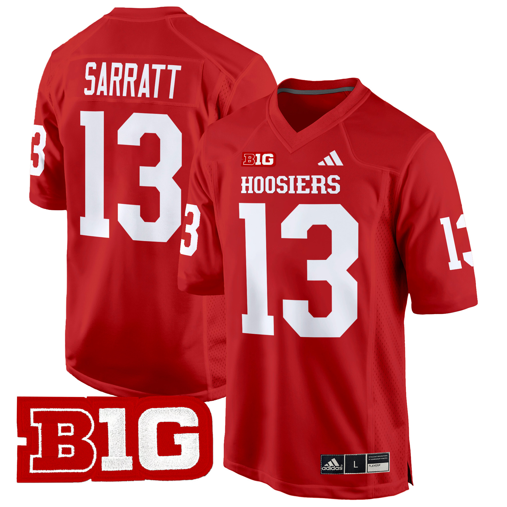 Men's Indiana Hoosiers 2024 Game Jersey - All Stitched