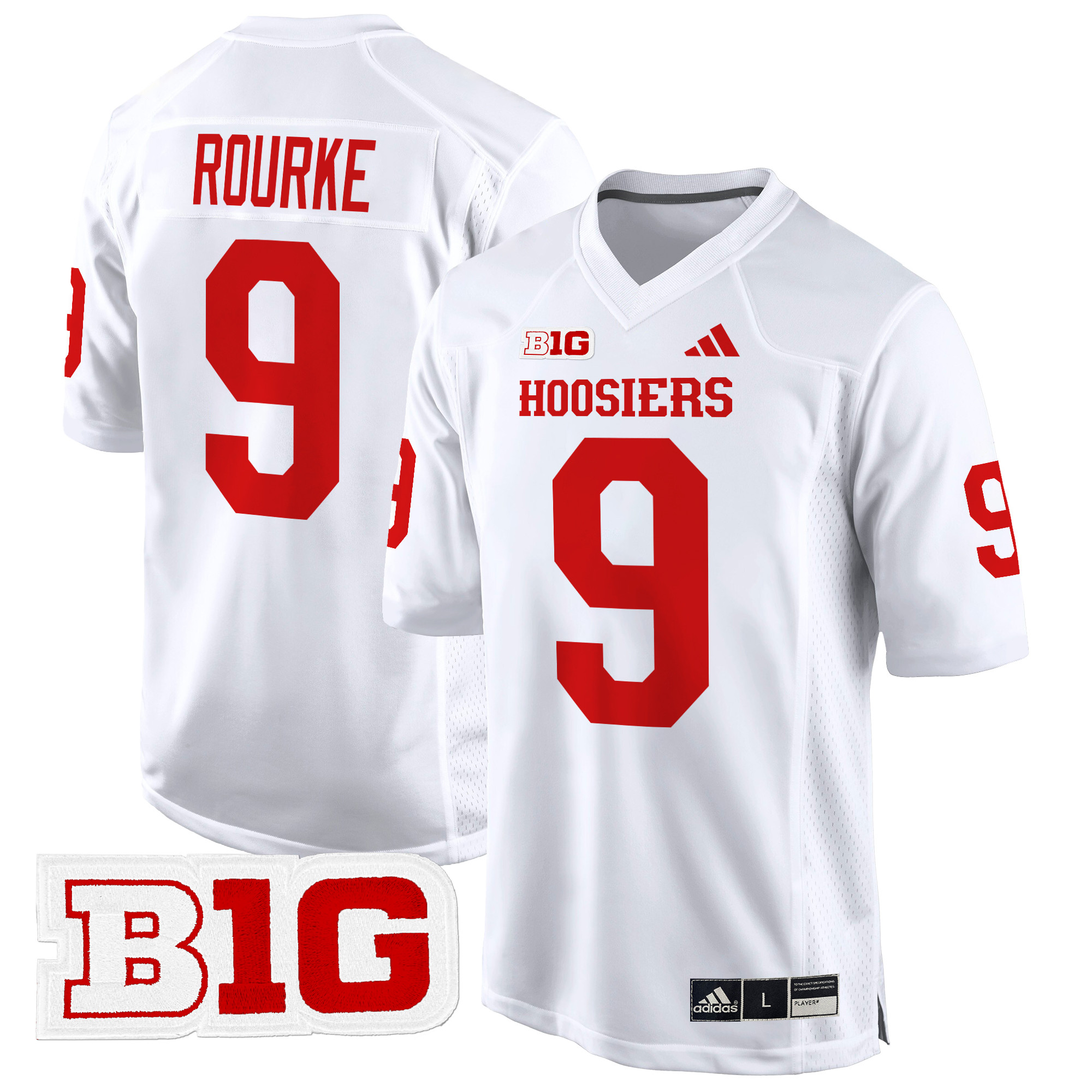 Men's Indiana Hoosiers 2024 Game Jersey - All Stitched