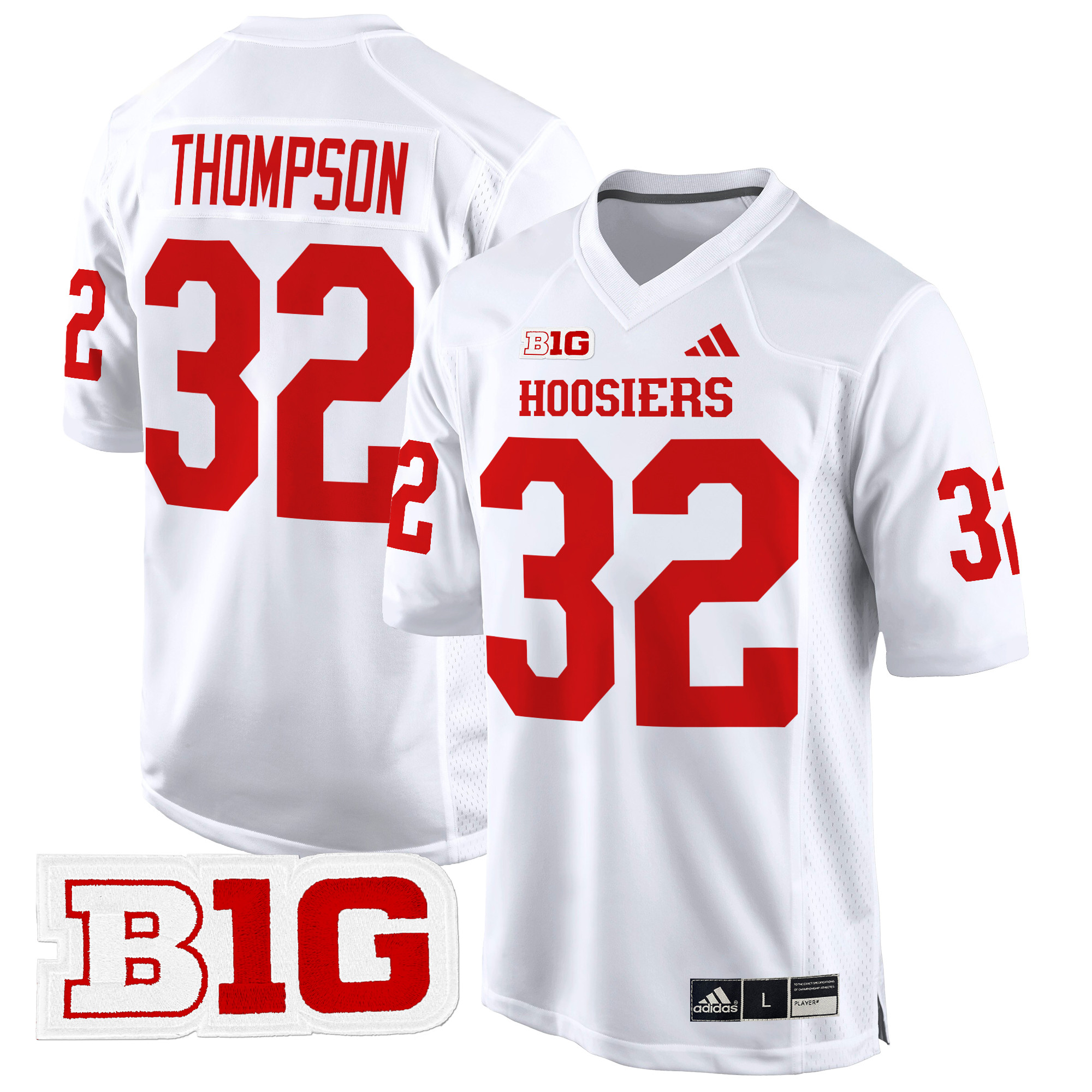 Men's Indiana Hoosiers 2024 Game Jersey - All Stitched