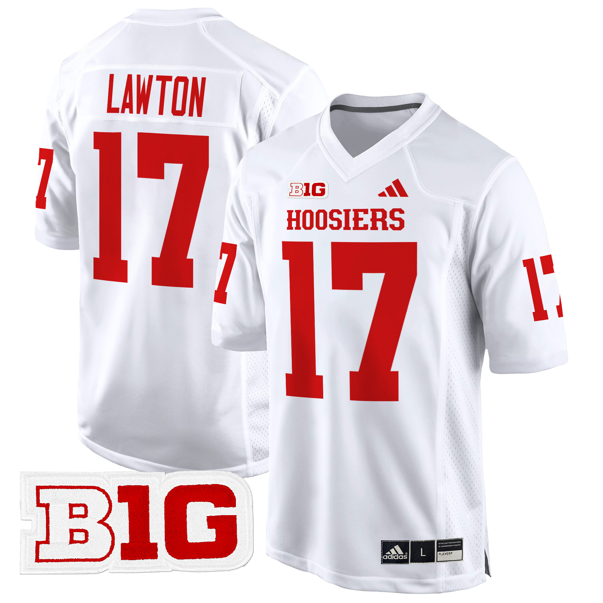 Men's Indiana Hoosiers 2024 Game Jersey - All Stitched