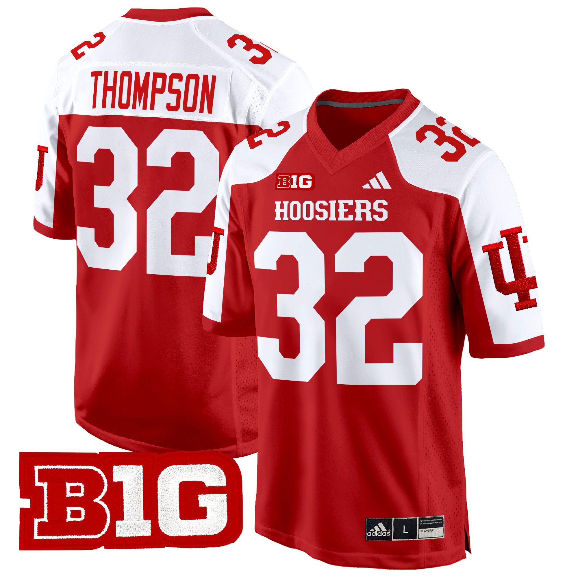 Men's Indiana Hoosiers 2024 Game Jersey - All Stitched