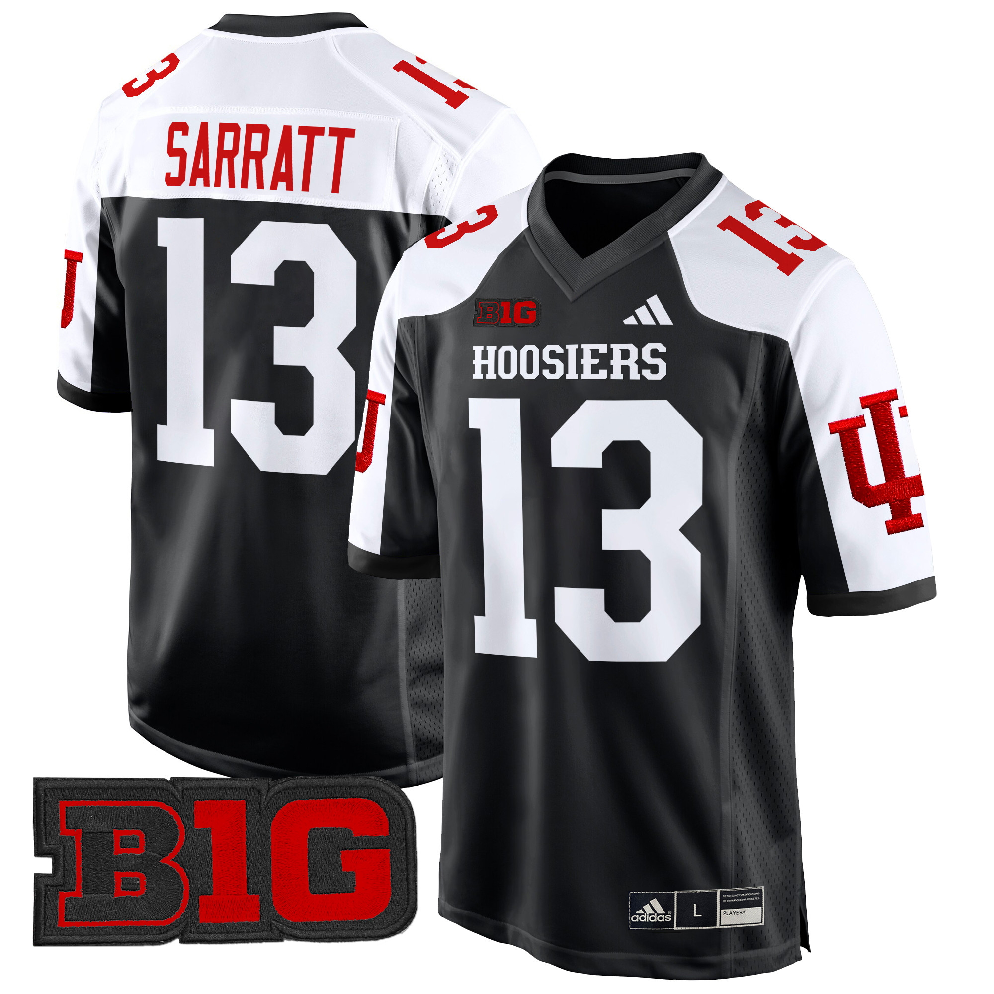Men's Indiana Hoosiers 2024 Game Jersey - All Stitched