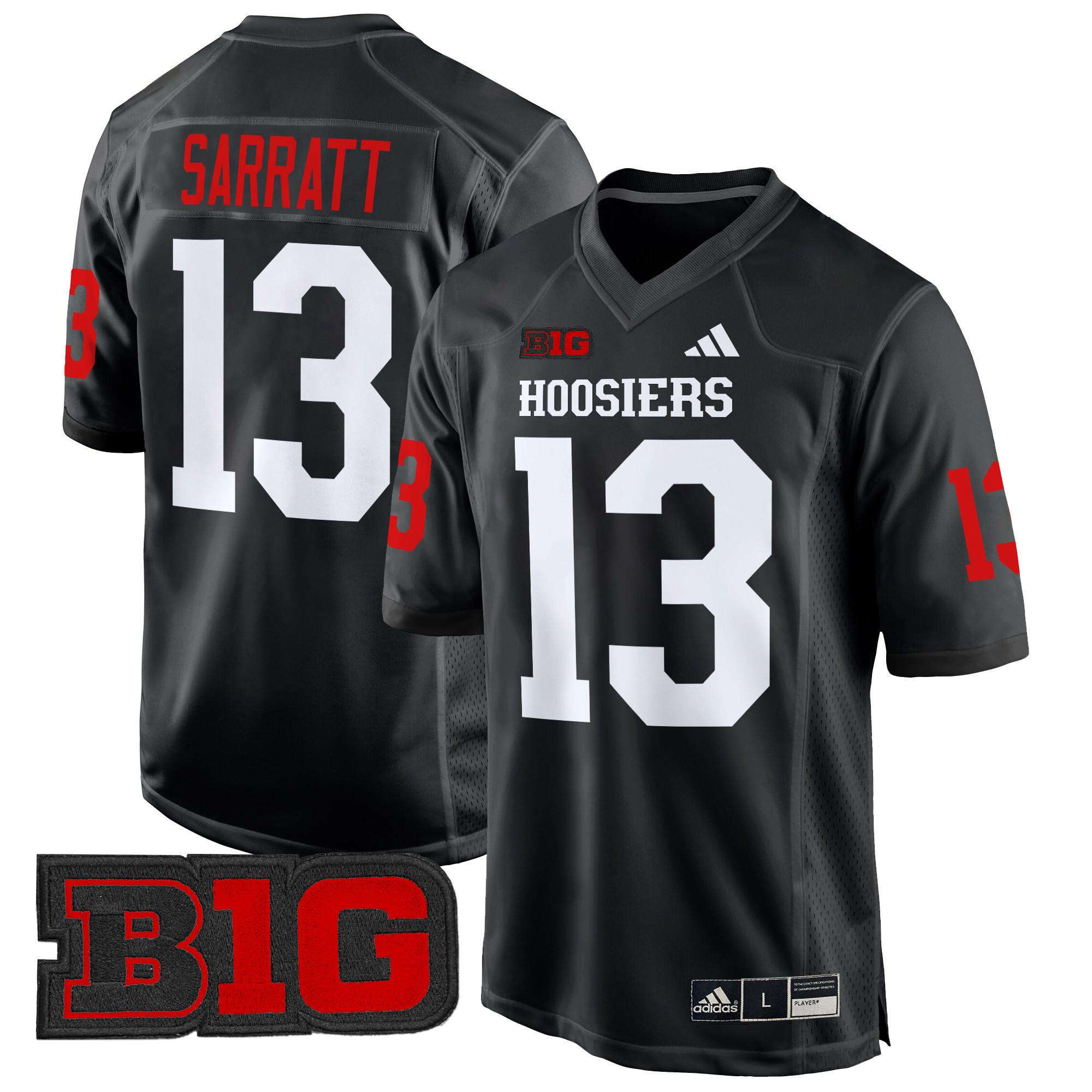 Men's Indiana Hoosiers 2024 Game Jersey - All Stitched