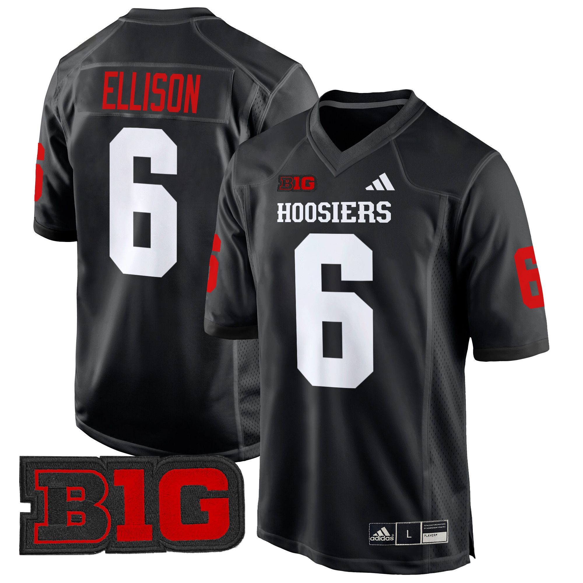 Men's Indiana Hoosiers 2024 Game Jersey - All Stitched