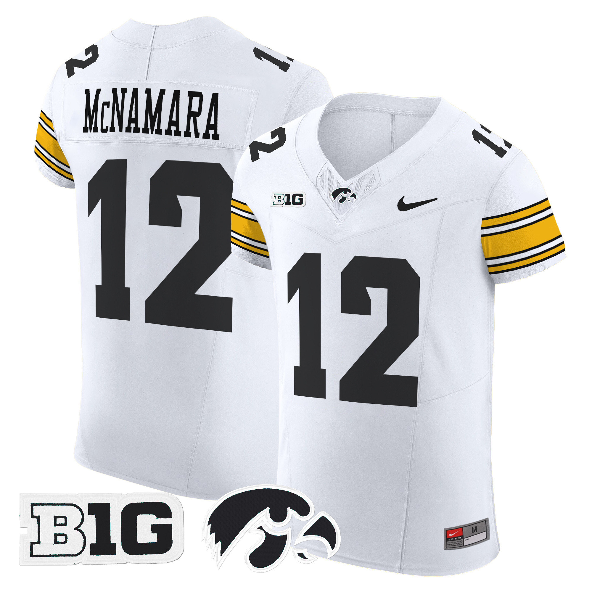 Men's Iowa Hawkeyes 2024 Vapor Elite Jersey - All Stitched
