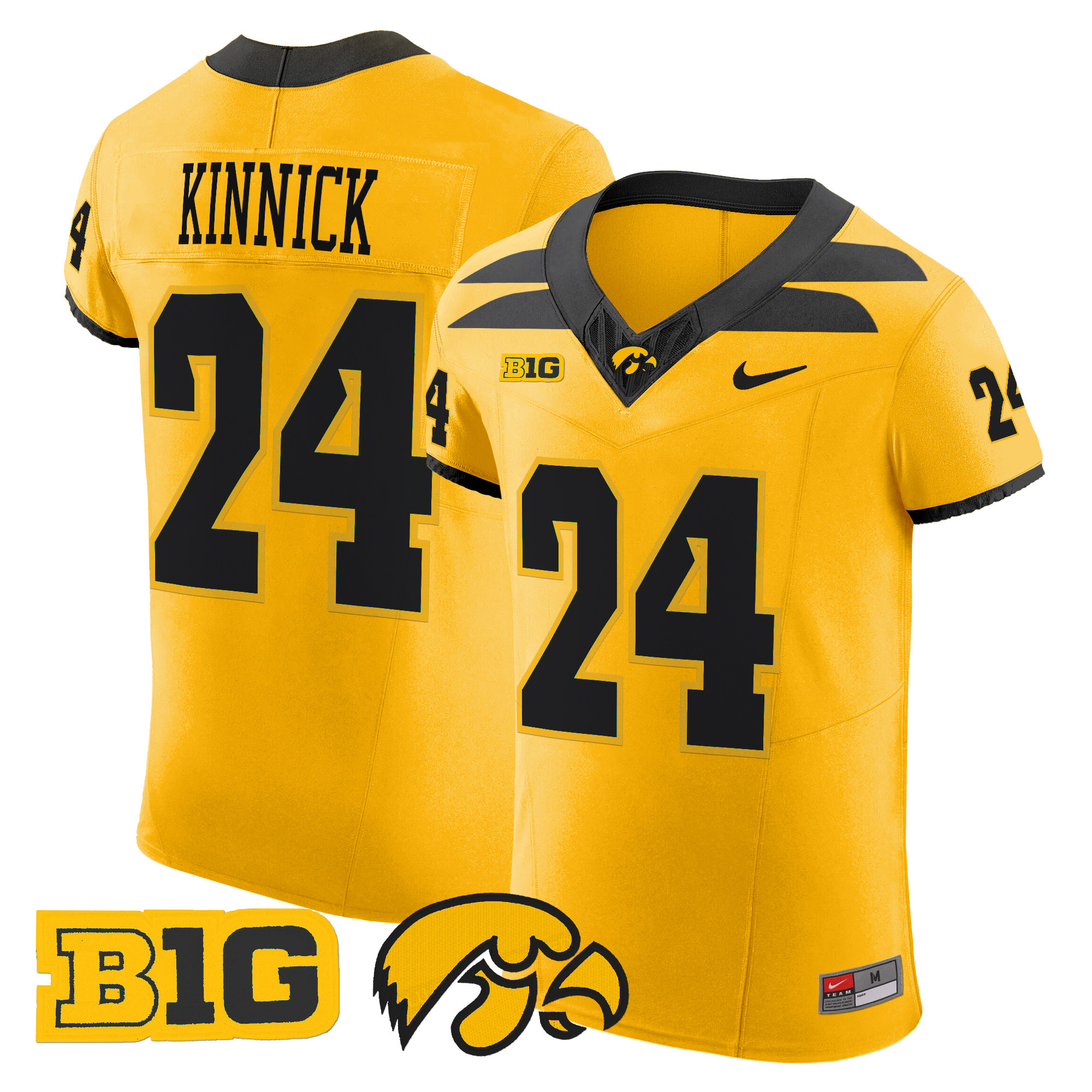 Men's Iowa Hawkeyes 2024 Vapor Elite Jersey - All Stitched