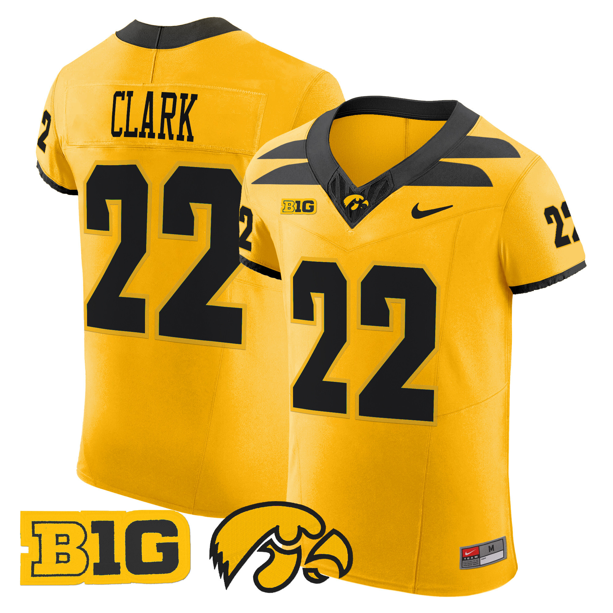 Men's Iowa Hawkeyes 2024 Vapor Elite Jersey - All Stitched