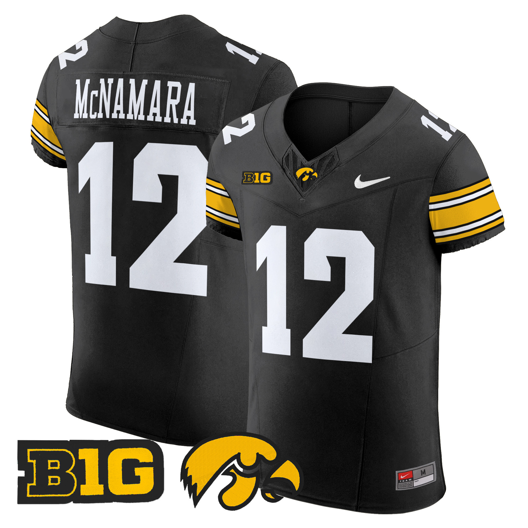 Men's Iowa Hawkeyes 2024 Vapor Elite Jersey - All Stitched