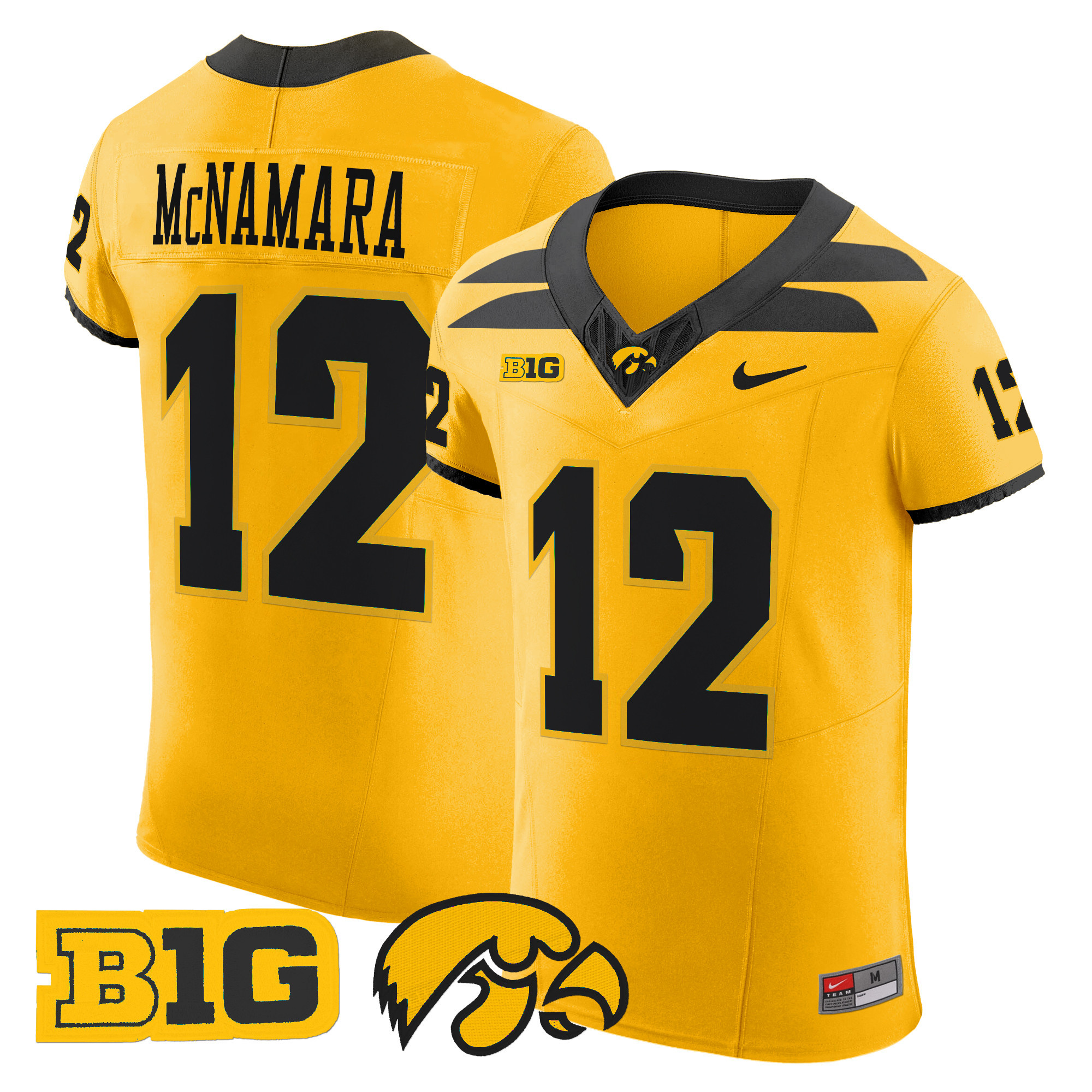 Men's Iowa Hawkeyes 2024 Vapor Elite Jersey - All Stitched