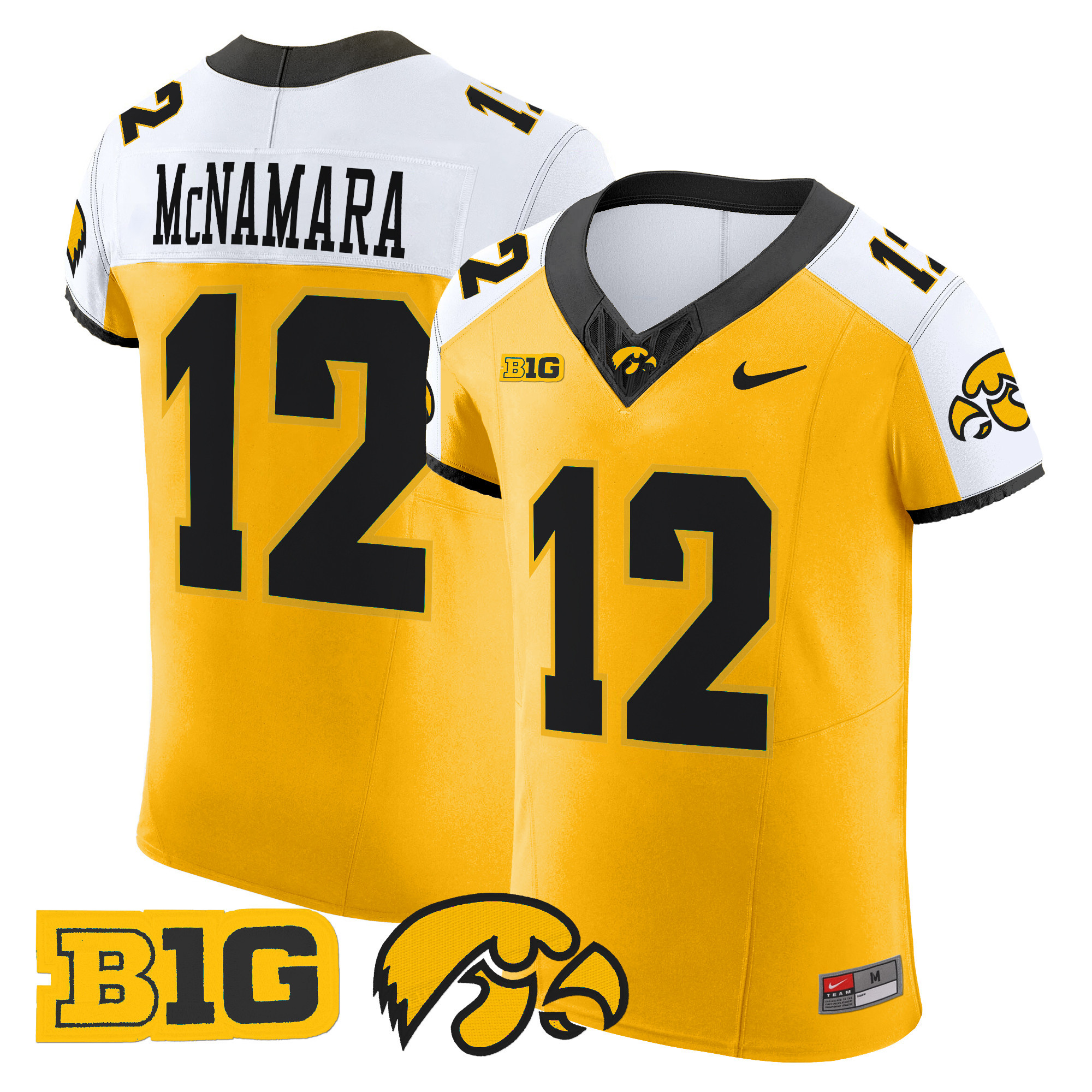 Men's Iowa Hawkeyes 2024 Vapor Elite Jersey - All Stitched