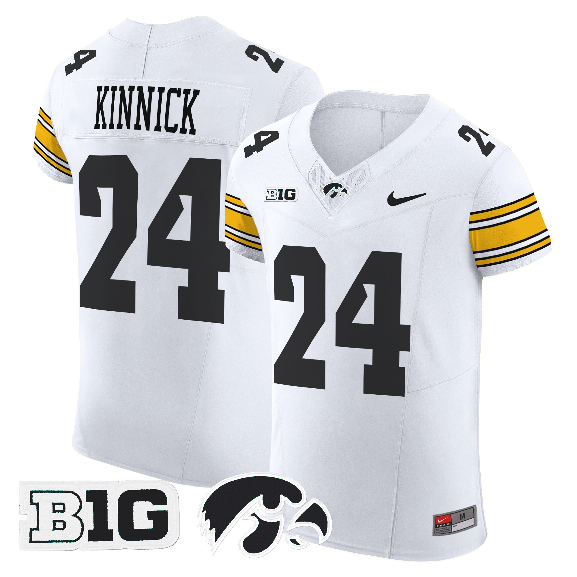 Men's Iowa Hawkeyes 2024 Vapor Elite Jersey - All Stitched