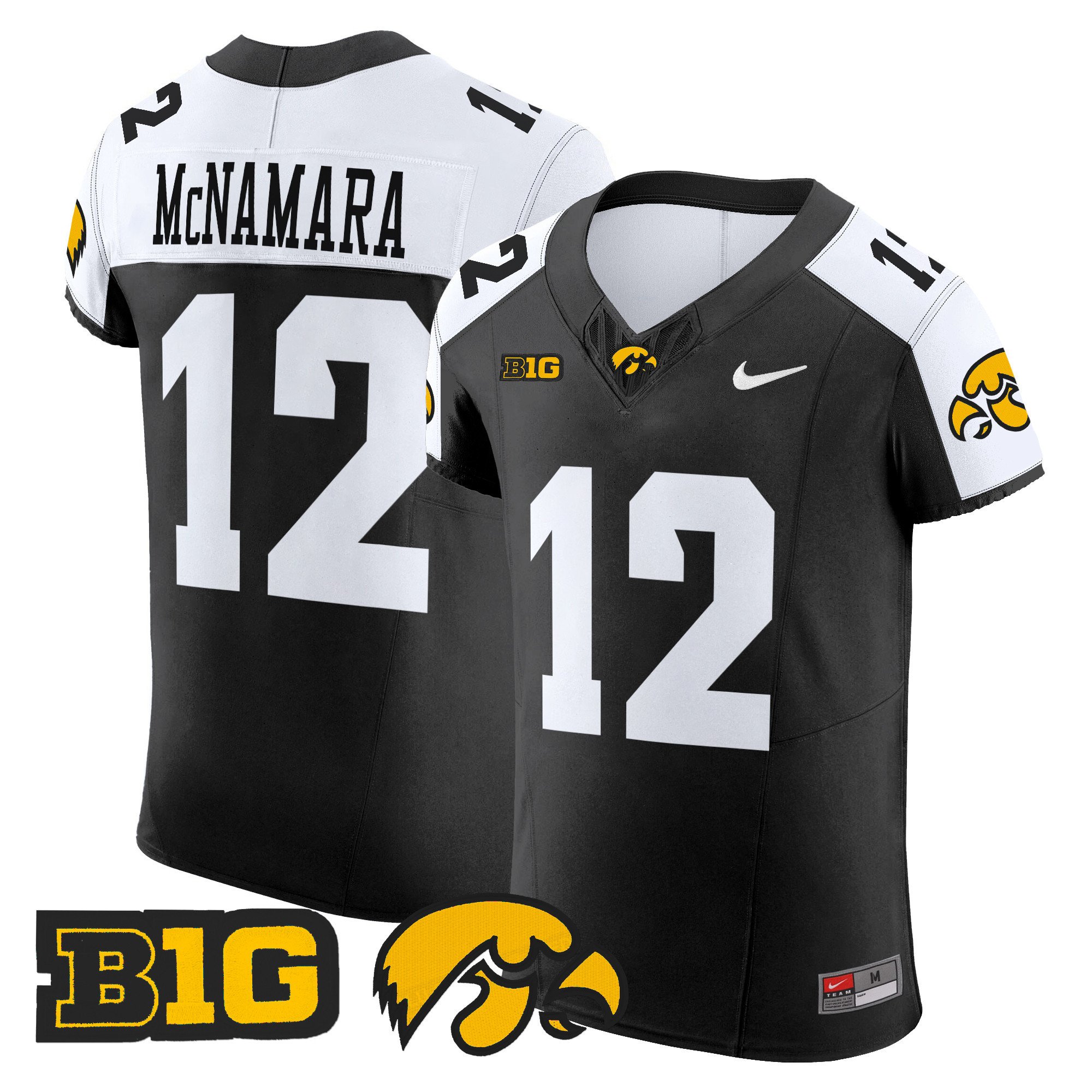 Men's Iowa Hawkeyes 2024 Vapor Elite Jersey - All Stitched