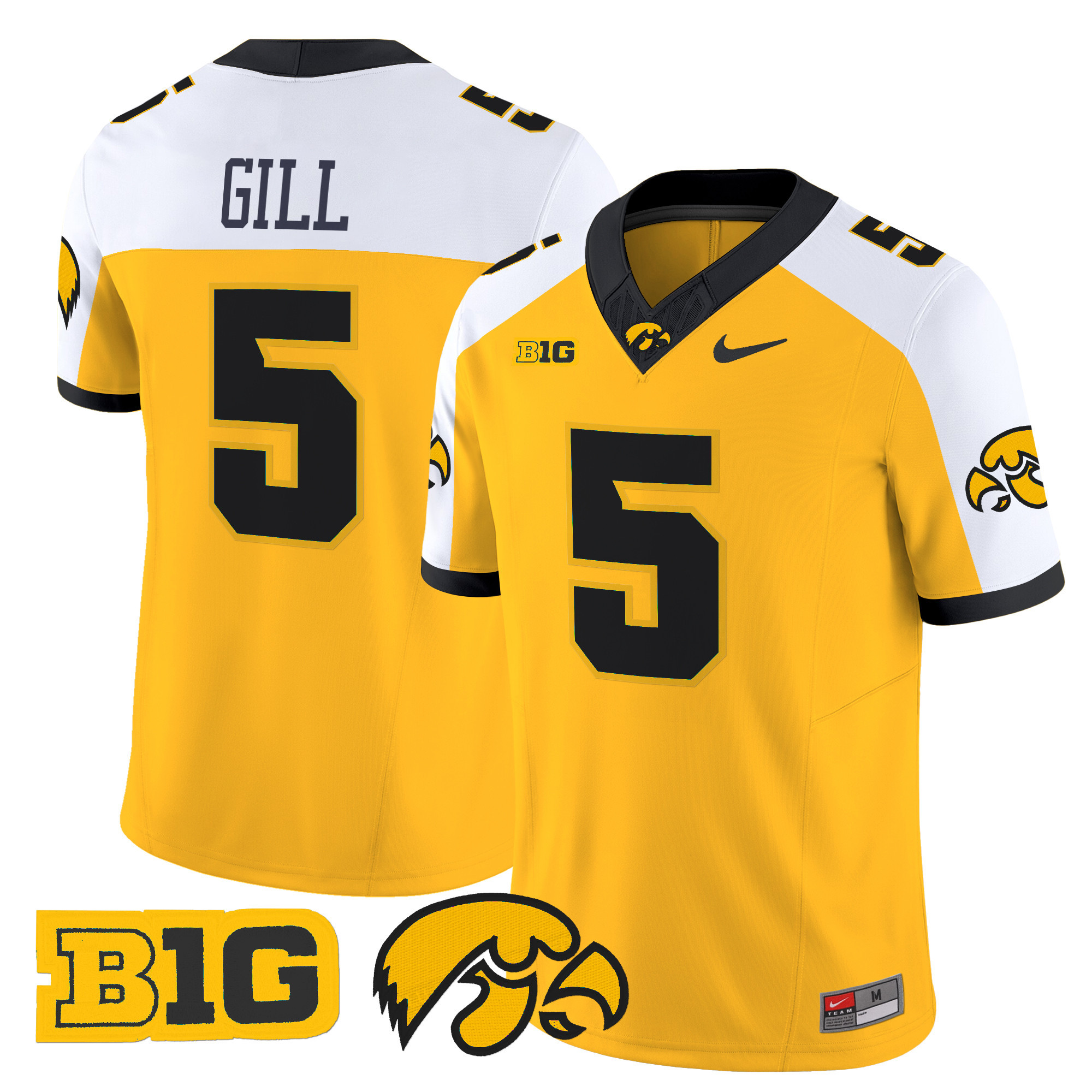 Men's Iowa Hawkeyes Vapor Limited 2024 Jersey - All Stitched