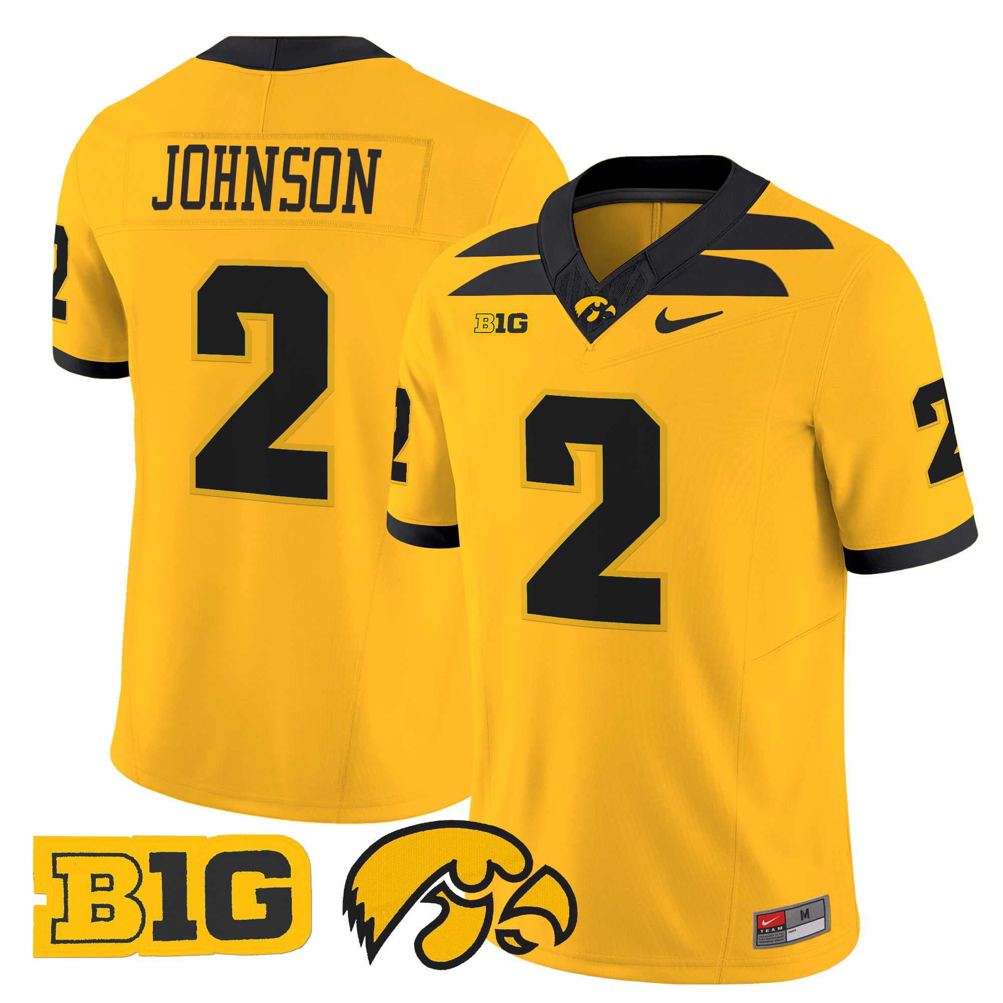 Men's Iowa Hawkeyes Vapor Limited 2024 Jersey - All Stitched