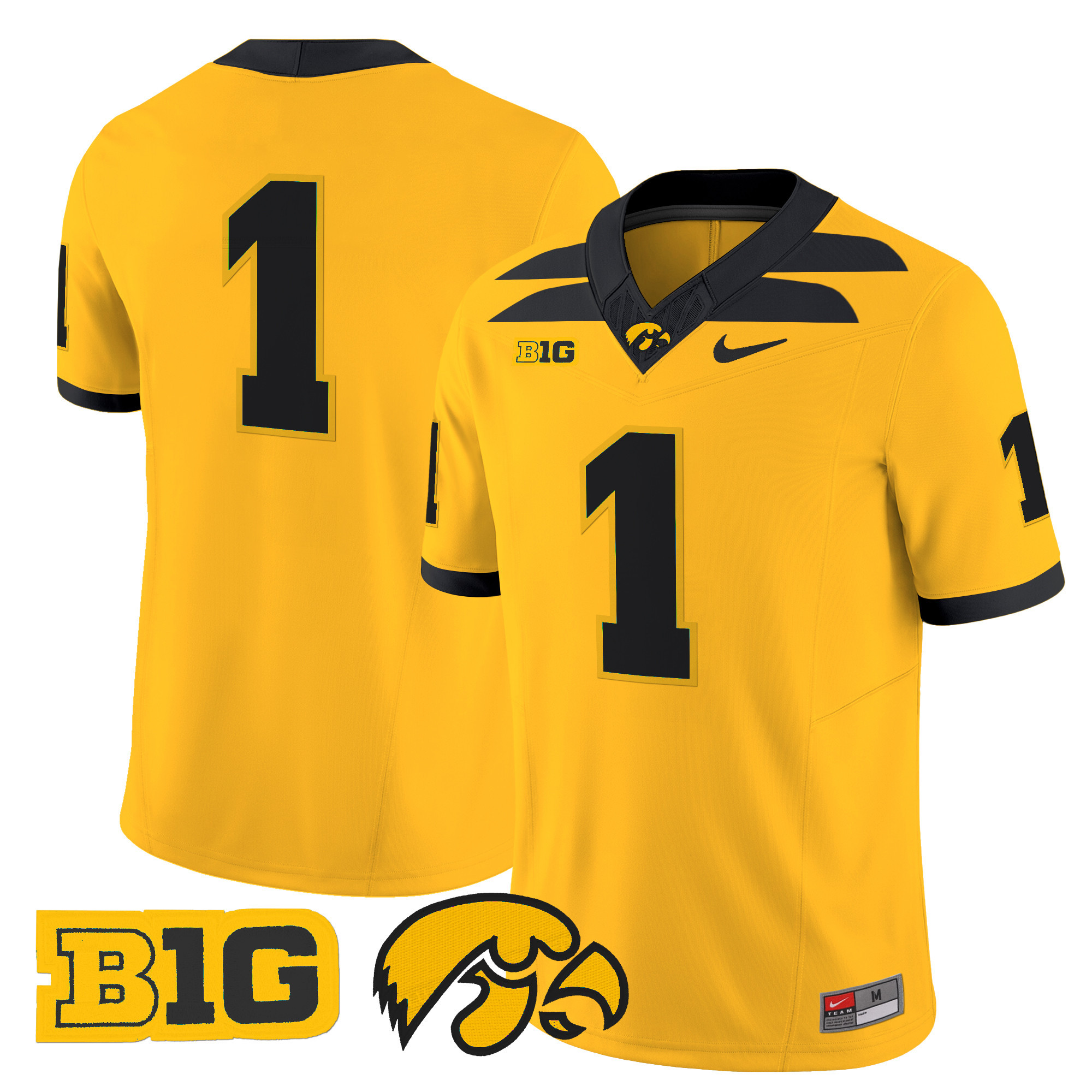 Men's Iowa Hawkeyes Vapor Limited 2024 Jersey - All Stitched