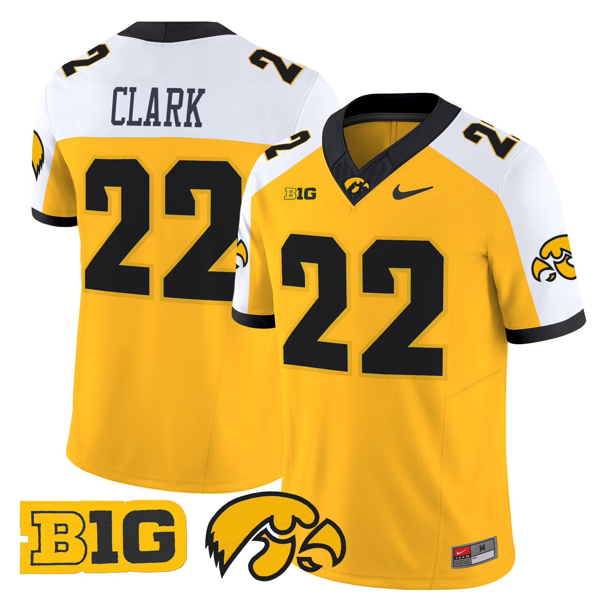 Men's Iowa Hawkeyes Vapor Limited 2024 Jersey - All Stitched