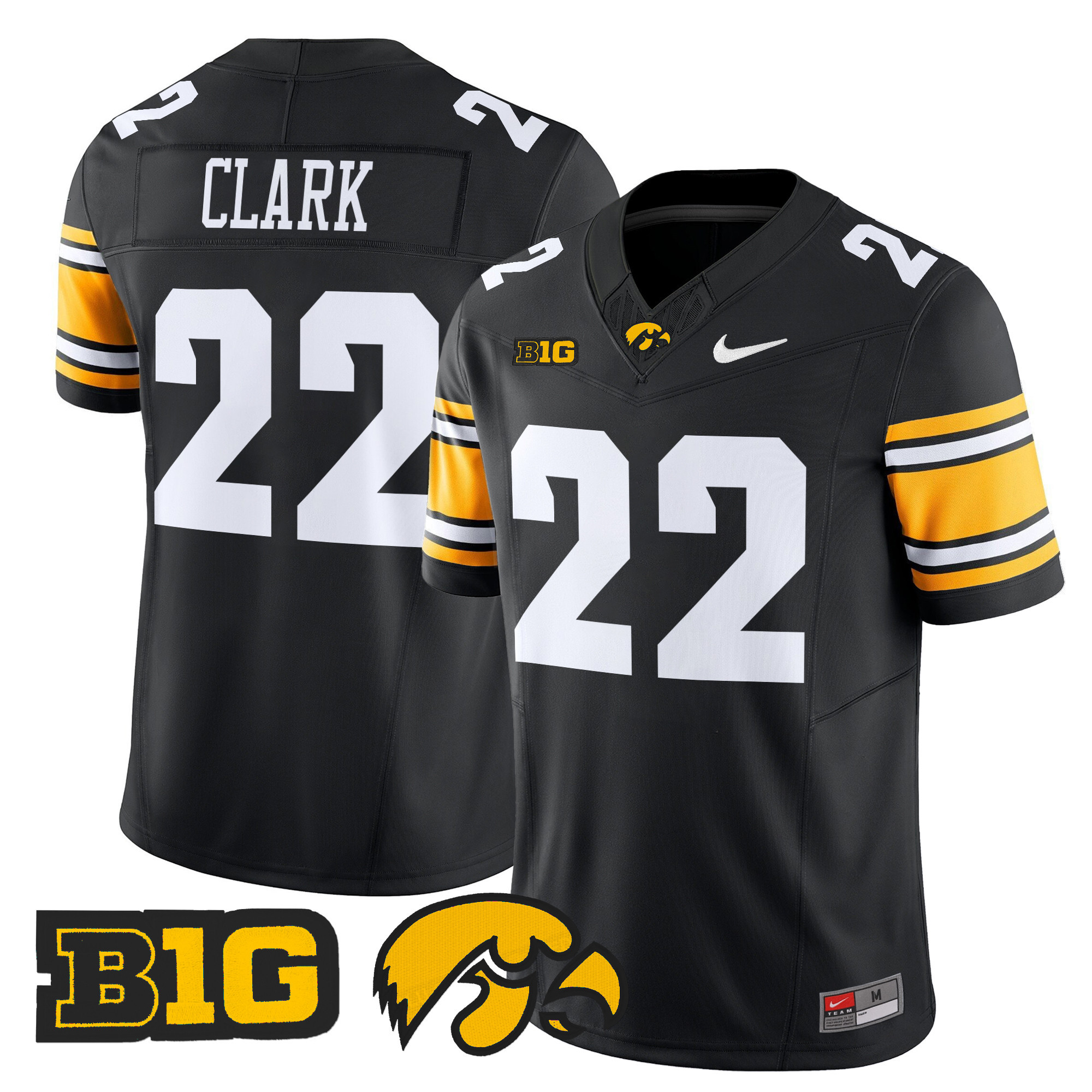 Men's Iowa Hawkeyes Vapor Limited 2024 Jersey - All Stitched
