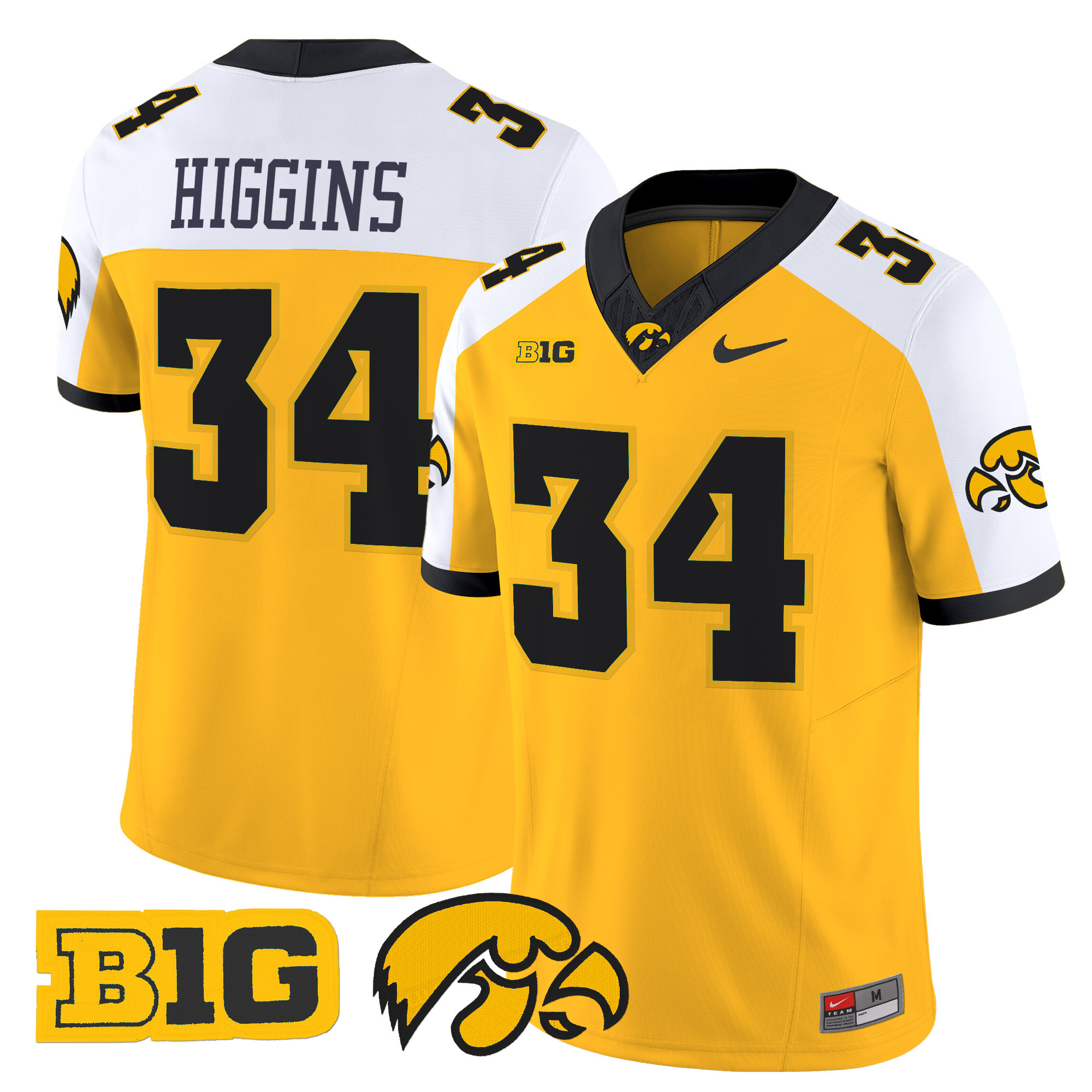 Men's Iowa Hawkeyes Vapor Limited 2024 Jersey - All Stitched